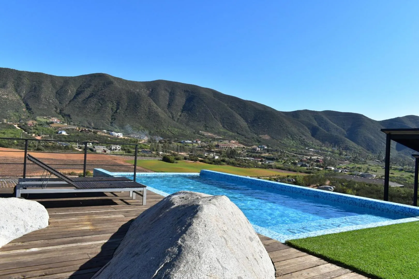 Swimming pool in Origen75 Loft - Villas - Skypool - Viñedo, Valle de Guadalupe