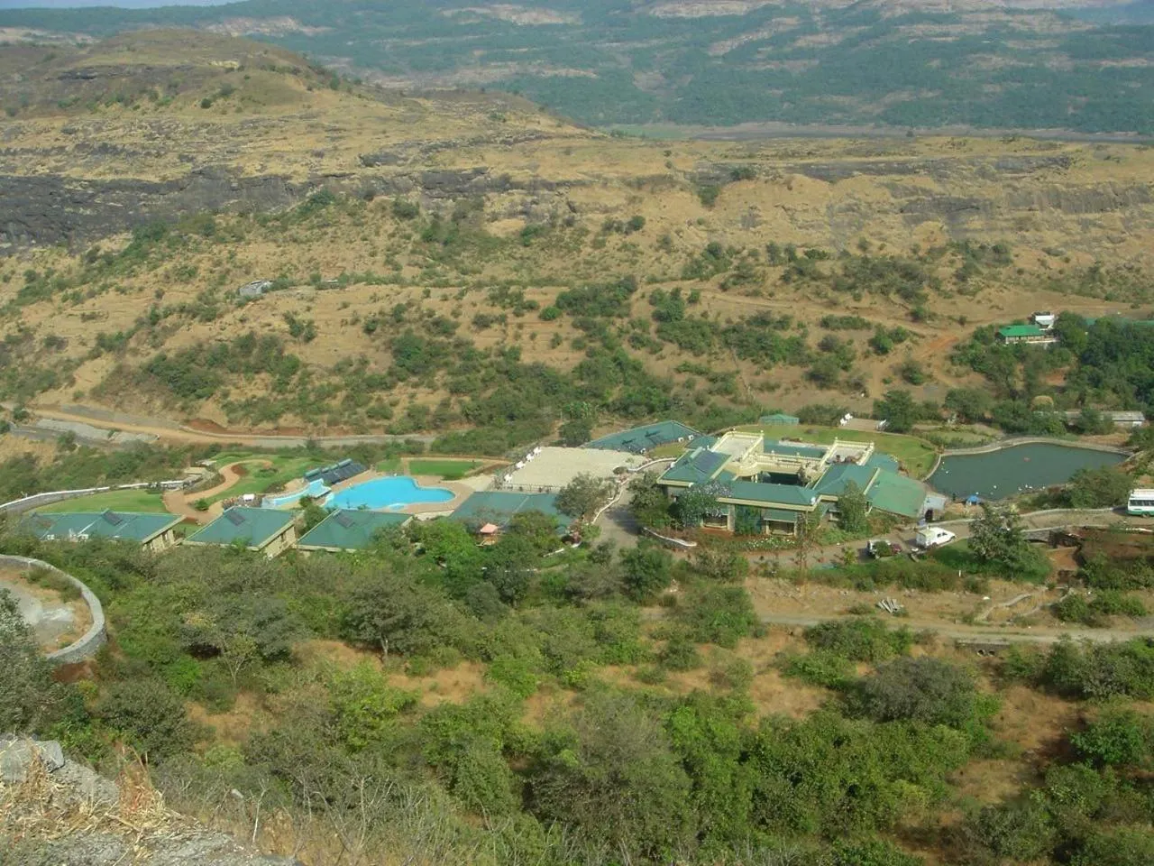 Bird's eye view in Upper Deck Resort - Stay and Relax at the Highest Peak Lonavala