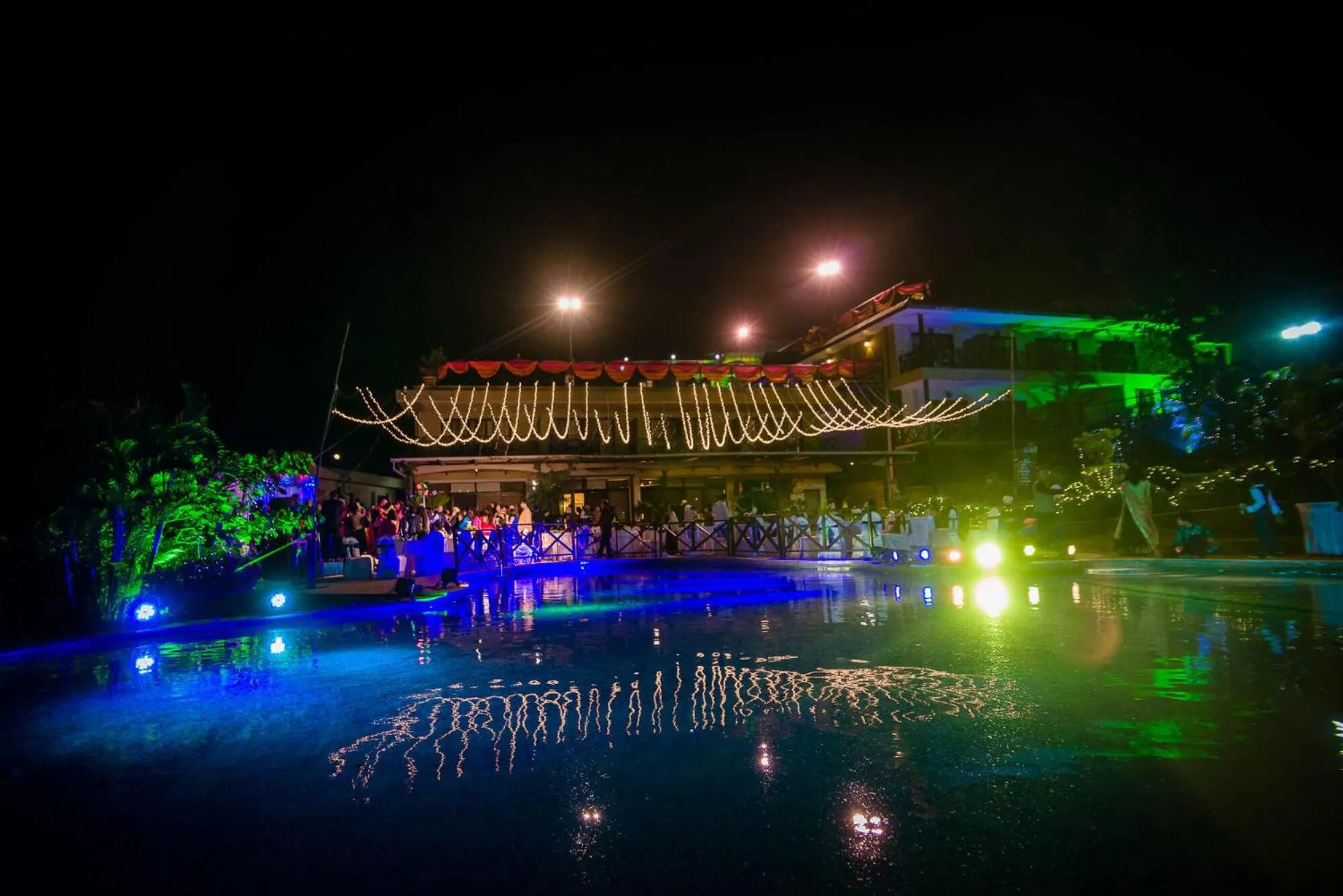 Swimming pool in Upper Deck Resort - Stay and Relax at the Highest Peak Lonavala