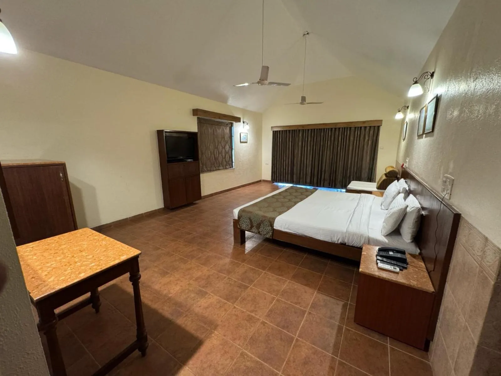 Bedroom, Bed in Upper Deck Resort - Stay and Relax at the Highest Peak Lonavala