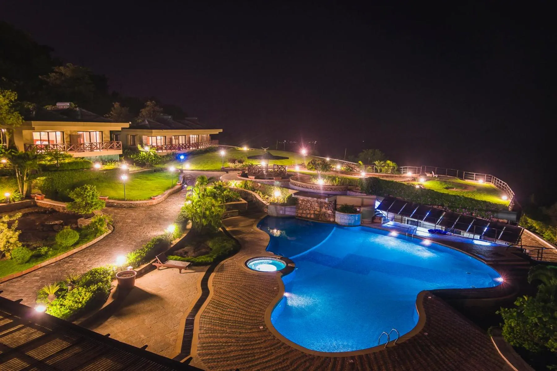 Bird's eye view in Upper Deck Resort - Stay and Relax at the Highest Peak Lonavala