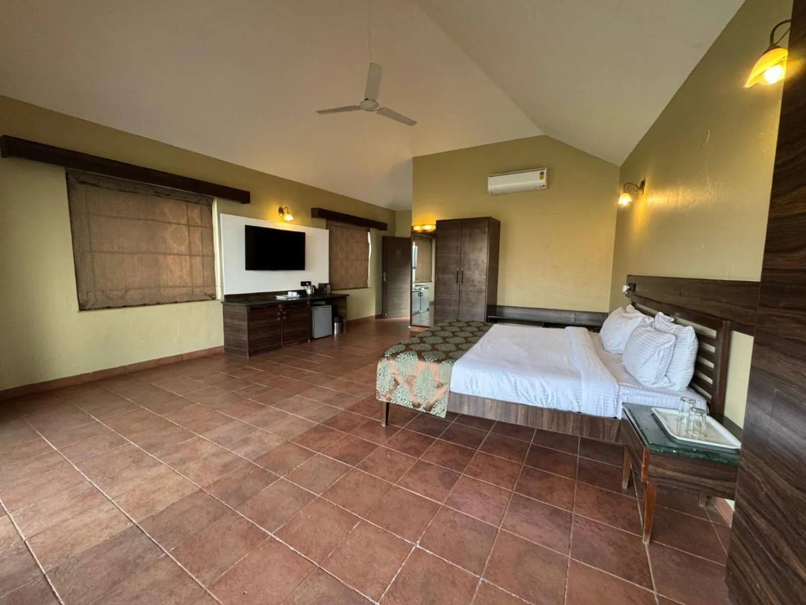 Bedroom, Bed in Upper Deck Resort - Stay and Relax at the Highest Peak Lonavala