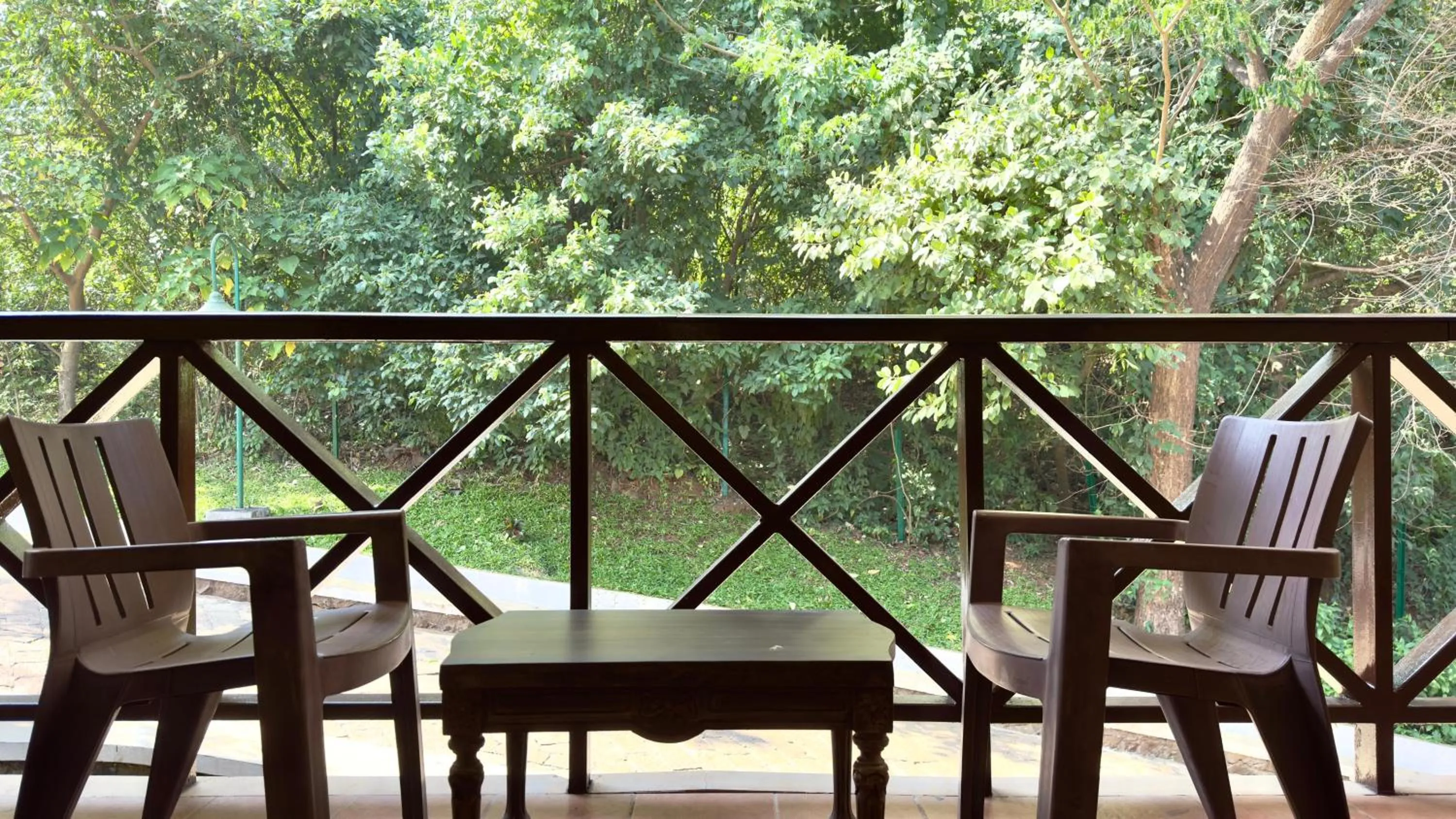 Balcony/Terrace in Upper Deck Resort - Stay and Relax at the Highest Peak Lonavala