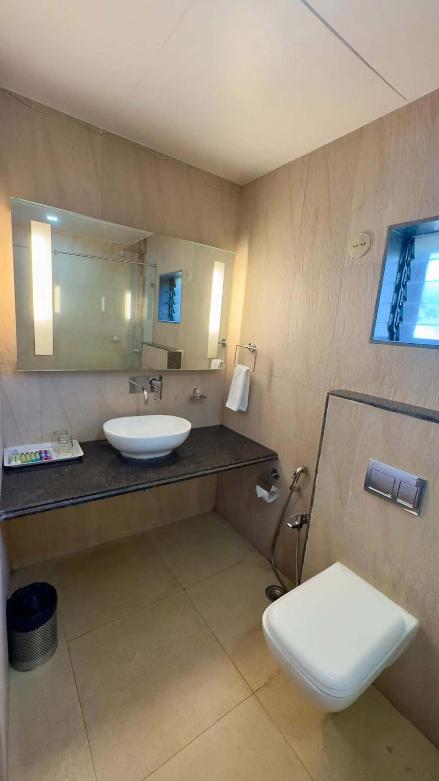 Toilet in Upper Deck Resort - Stay and Relax at the Highest Peak Lonavala