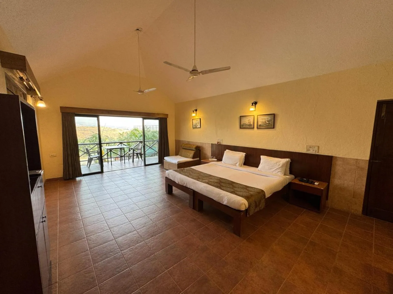 Bedroom, Bed in Upper Deck Resort - Stay and Relax at the Highest Peak Lonavala