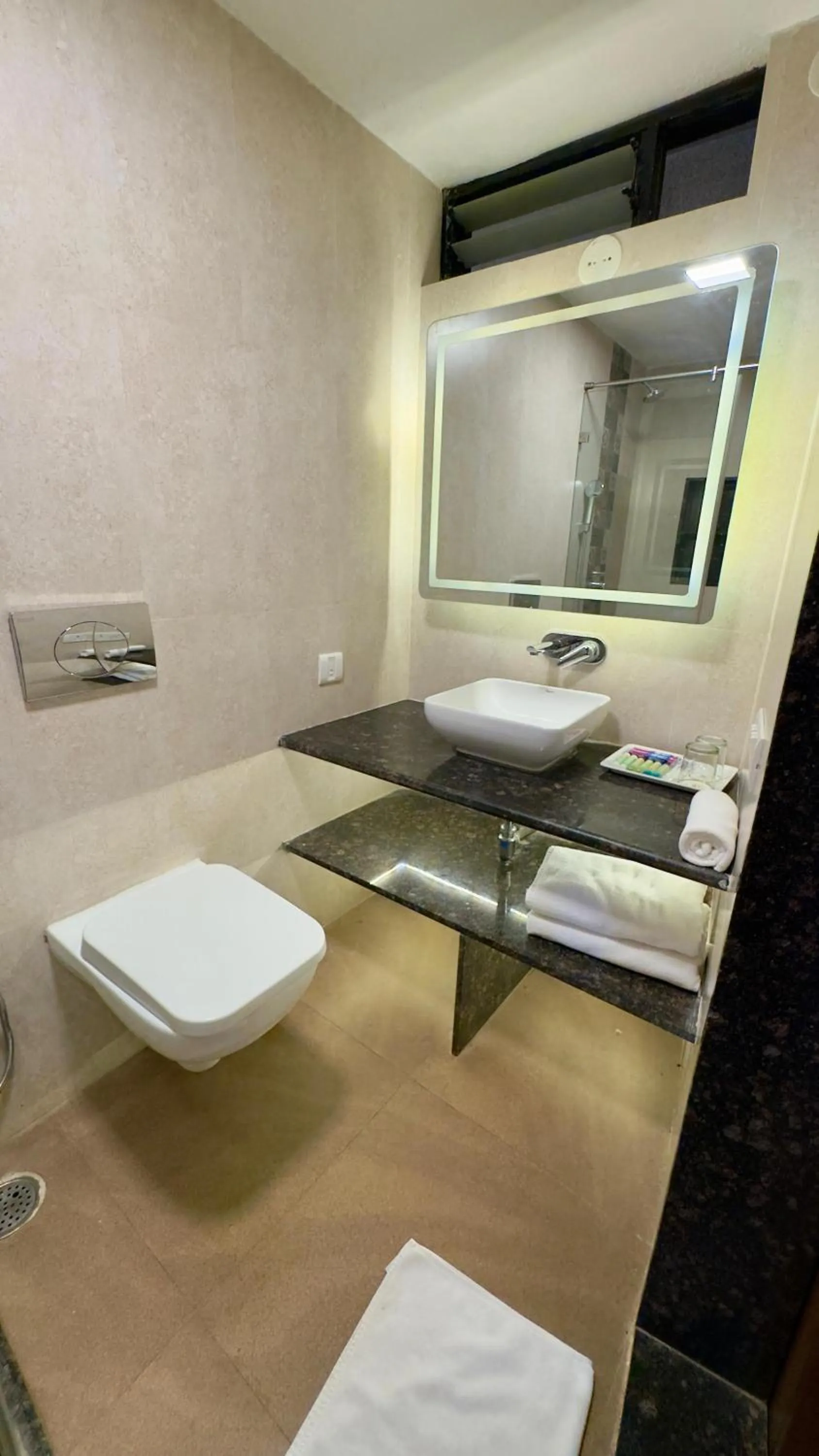 Toilet in Upper Deck Resort - Stay and Relax at the Highest Peak Lonavala
