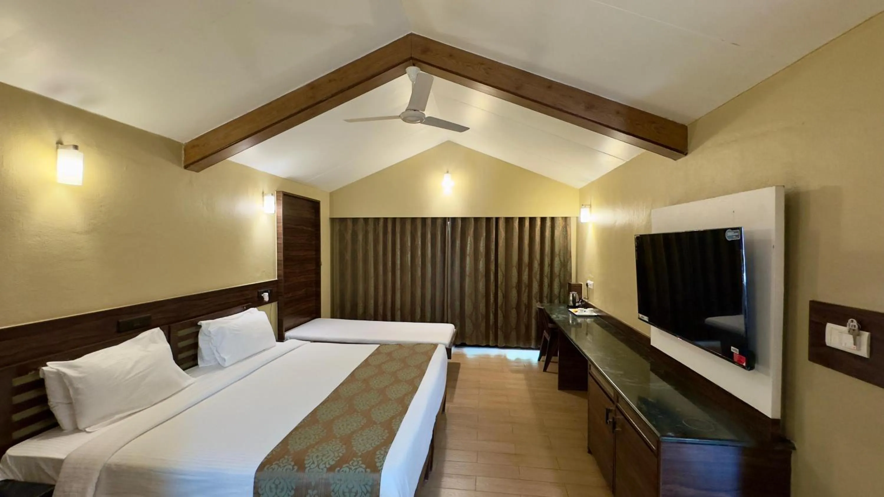 Bed in Upper Deck Resort - Stay and Relax at the Highest Peak Lonavala