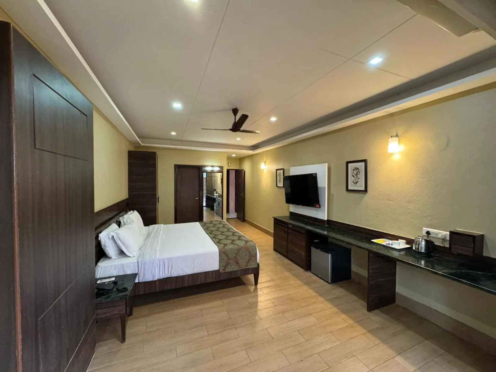 Bedroom, Bed in Upper Deck Resort - Stay and Relax at the Highest Peak Lonavala