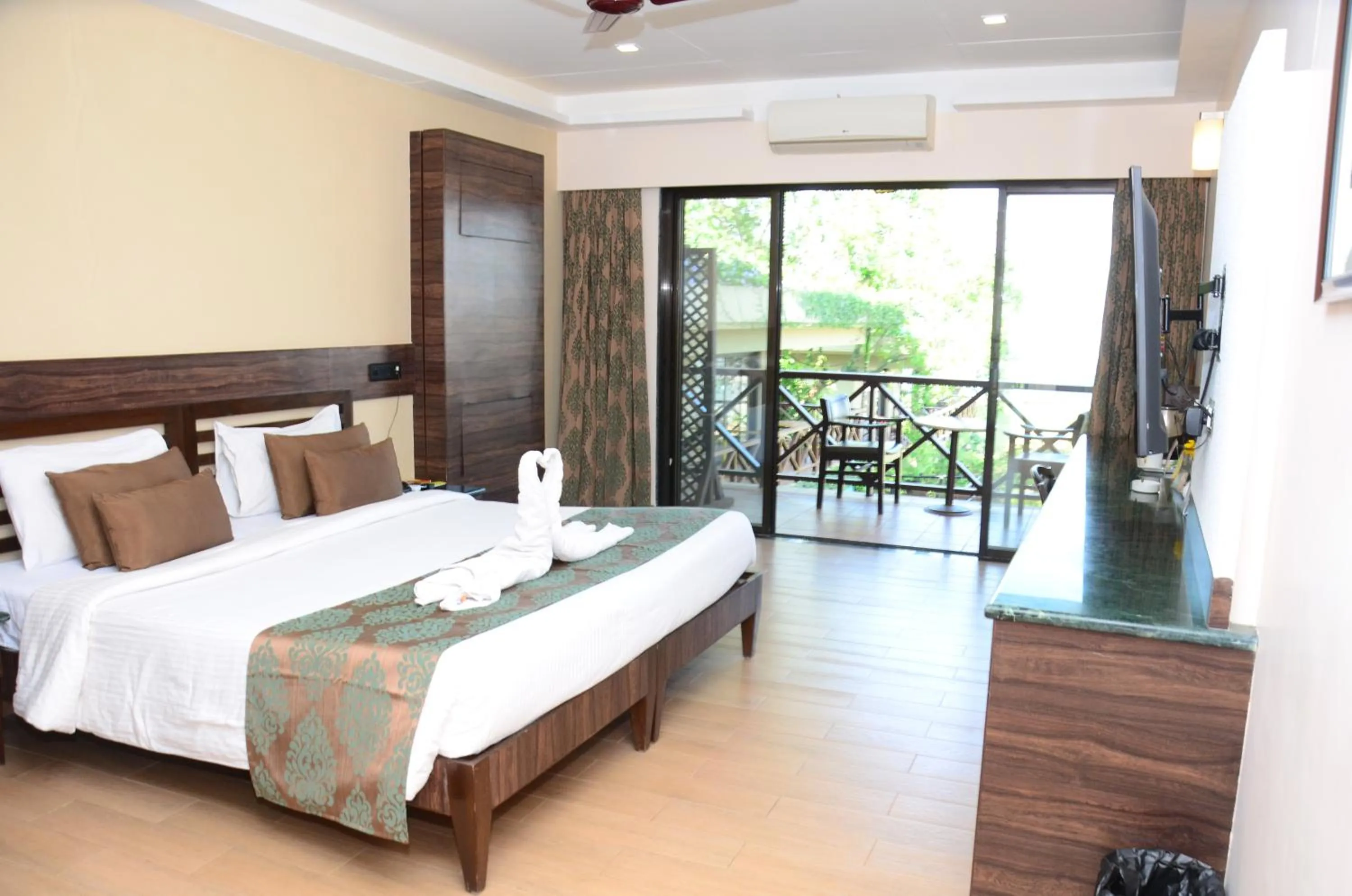 Photo of the whole room, Bed in Upper Deck Resort - Stay and Relax at the Highest Peak Lonavala