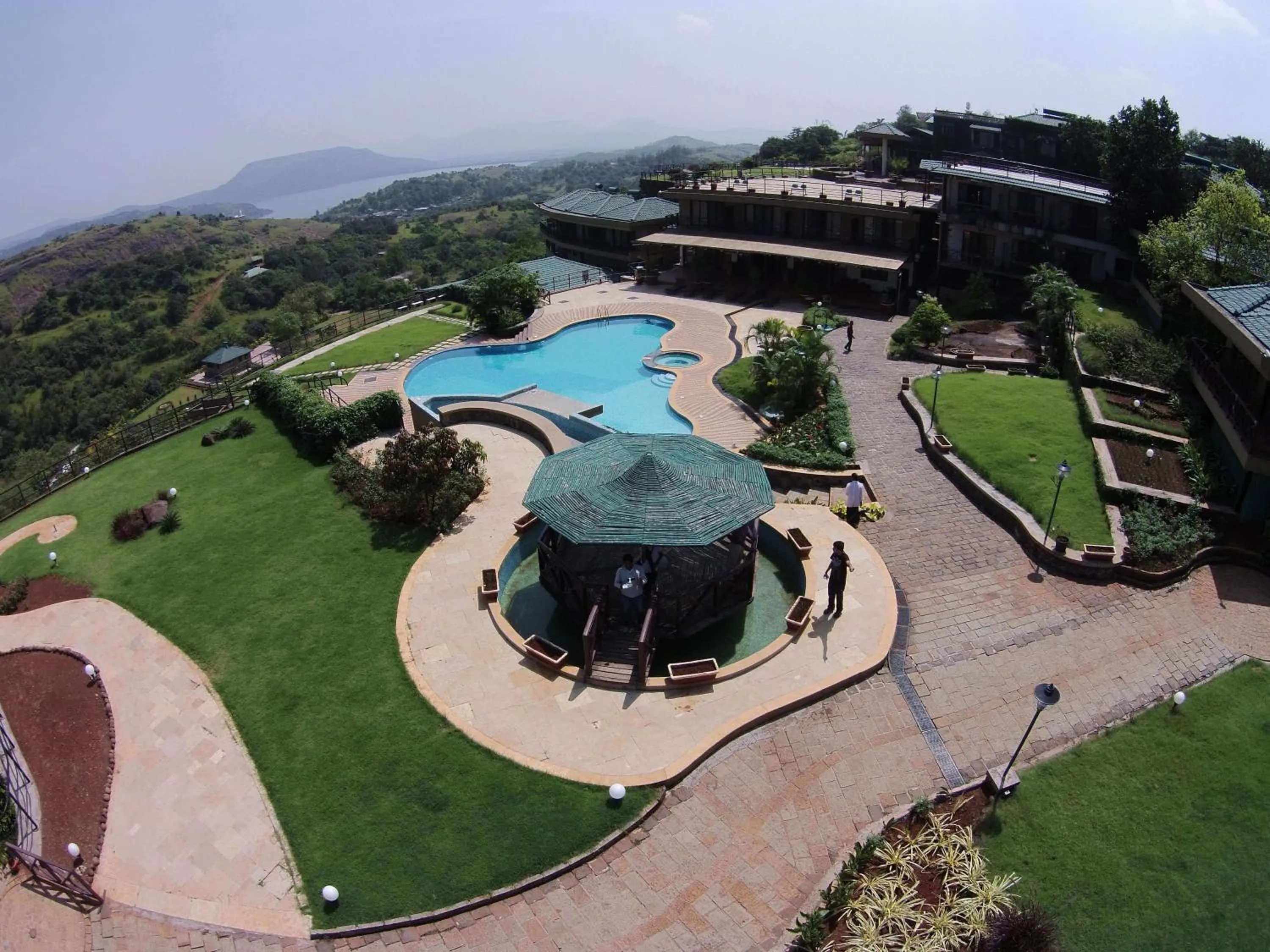 Bird's eye view in Upper Deck Resort - Stay and Relax at the Highest Peak Lonavala