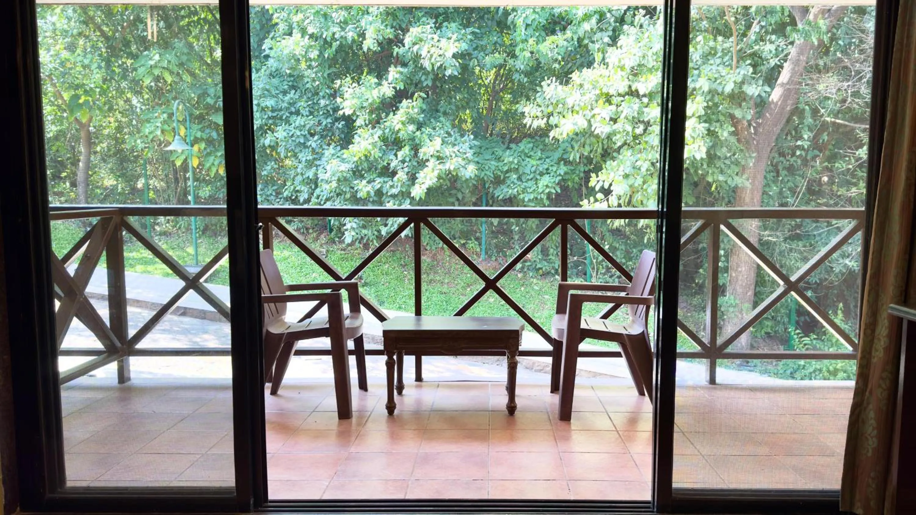 Balcony/Terrace in Upper Deck Resort - Stay and Relax at the Highest Peak Lonavala