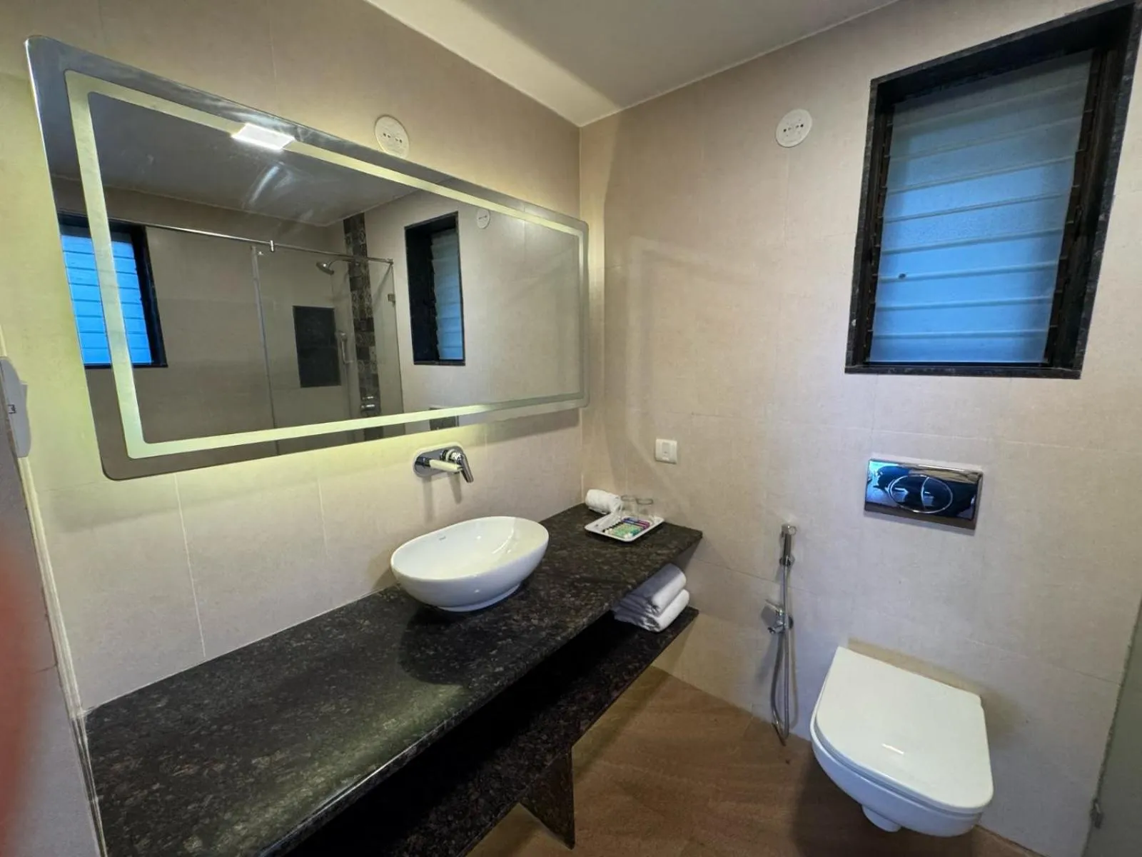 Bathroom in Upper Deck Resort - Stay and Relax at the Highest Peak Lonavala