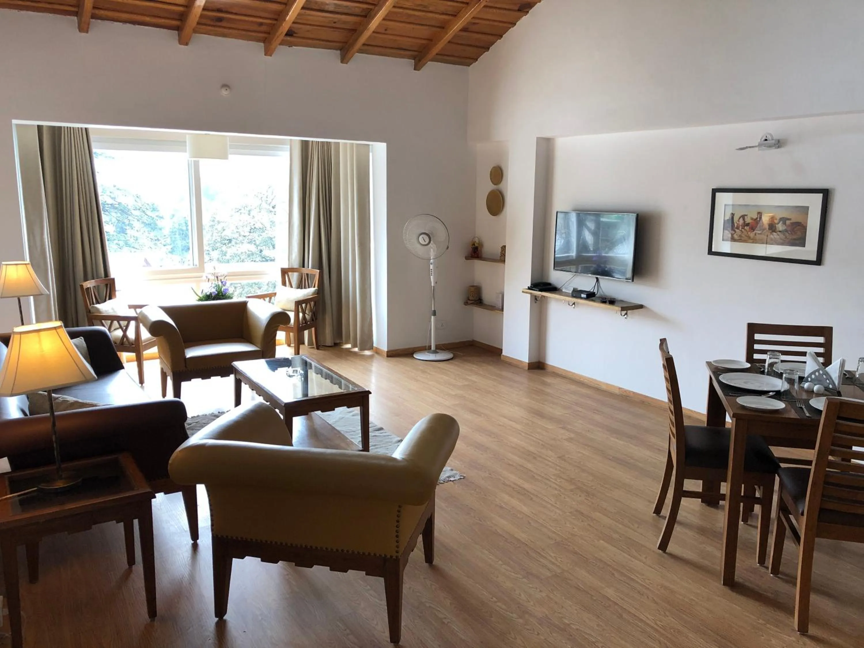 TV and multimedia in The Pinewood, Nainital by Leisure Hotels