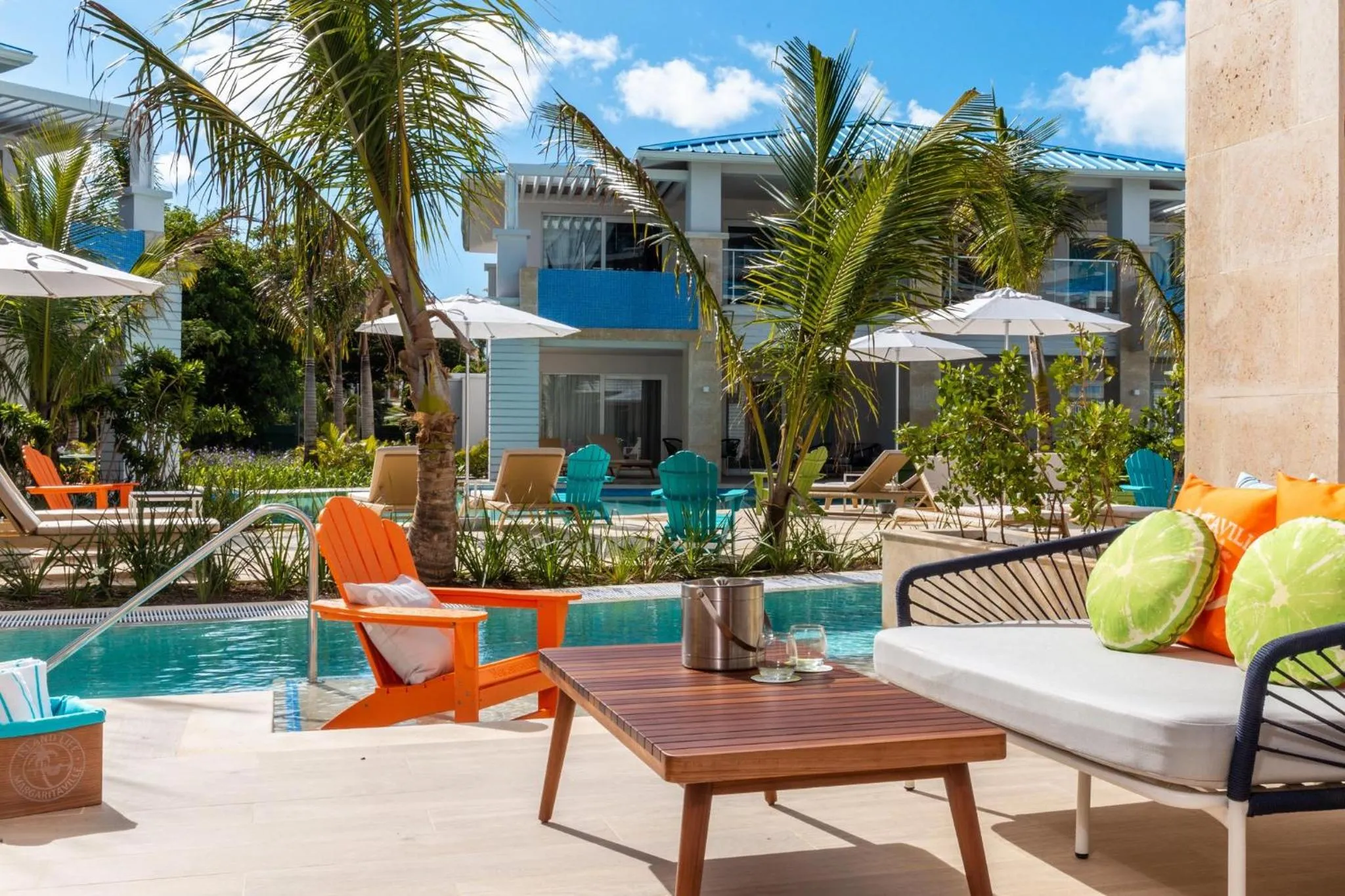 Swimming pool in Margaritaville Beach Resort Cap Cana Hammock - An Adults Only All-Inclusive Experience