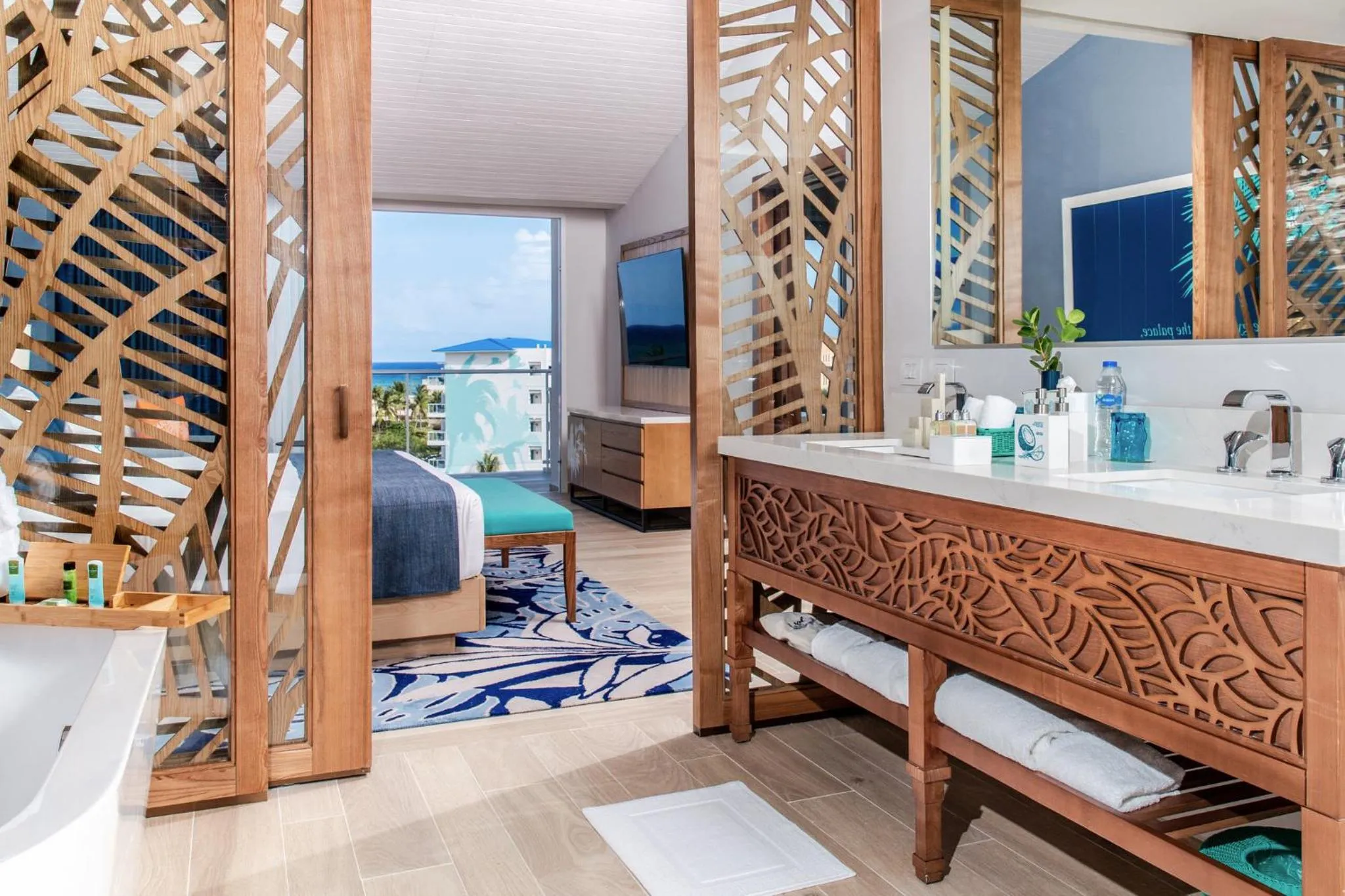 Bathroom in Margaritaville Beach Resort Cap Cana Hammock - An Adults Only All-Inclusive Experience