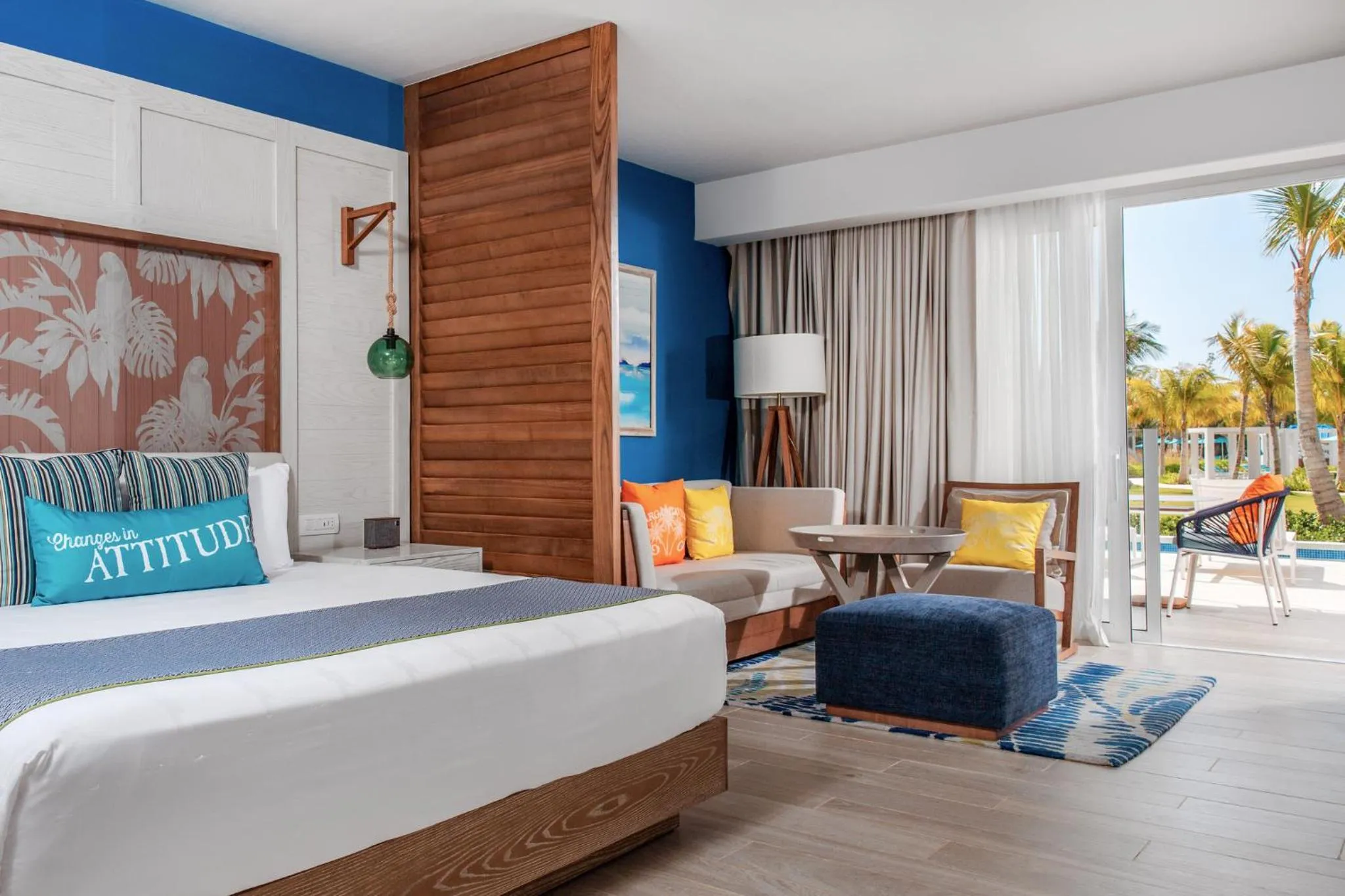 Photo of the whole room in Margaritaville Beach Resort Cap Cana Hammock - An Adults Only All-Inclusive Experience