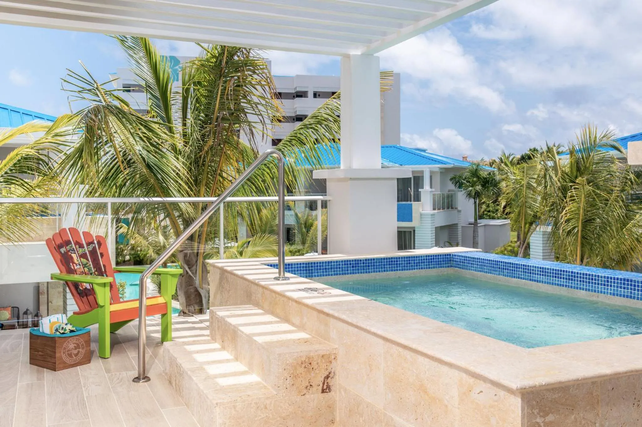 Swimming pool in Margaritaville Beach Resort Cap Cana Hammock - An Adults Only All-Inclusive Experience