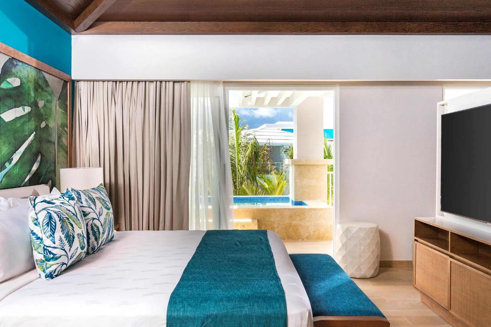 Swimming pool in Margaritaville Beach Resort Cap Cana Hammock - An Adults Only All-Inclusive Experience