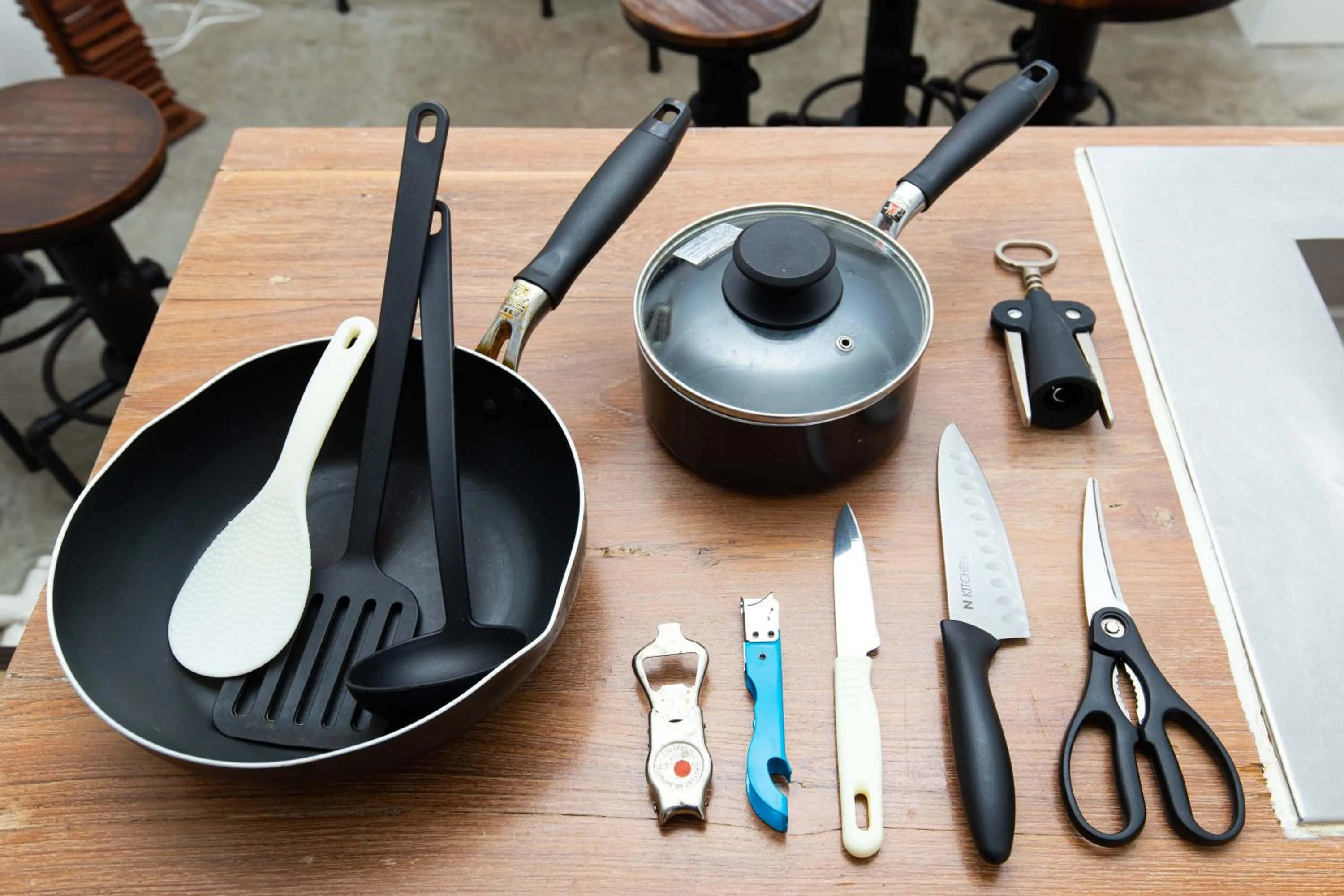 Kitchen or kitchenette in Wonderful Stay Tokyo Shinjuku