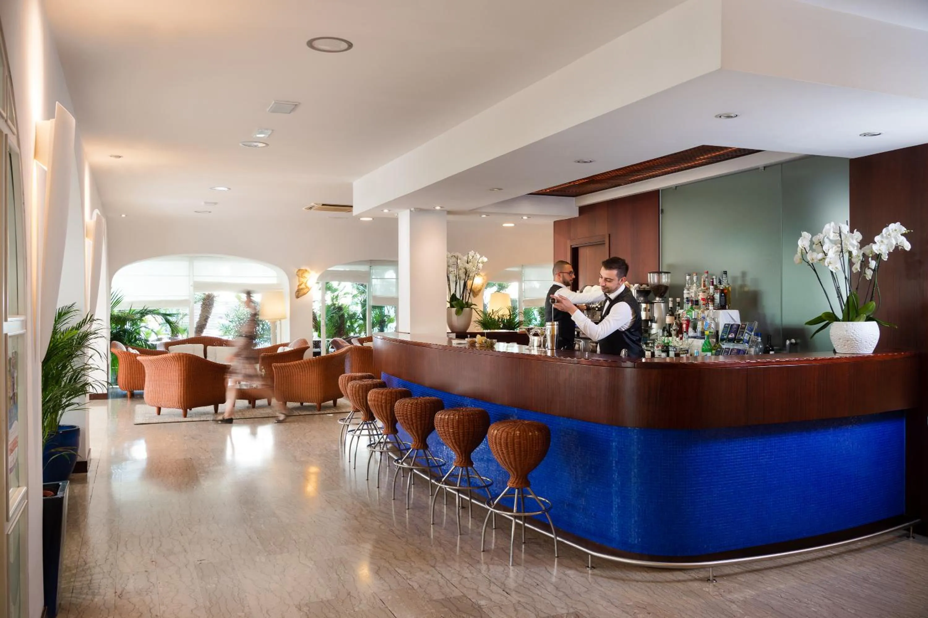 Lounge or bar in Hotel Maddalena