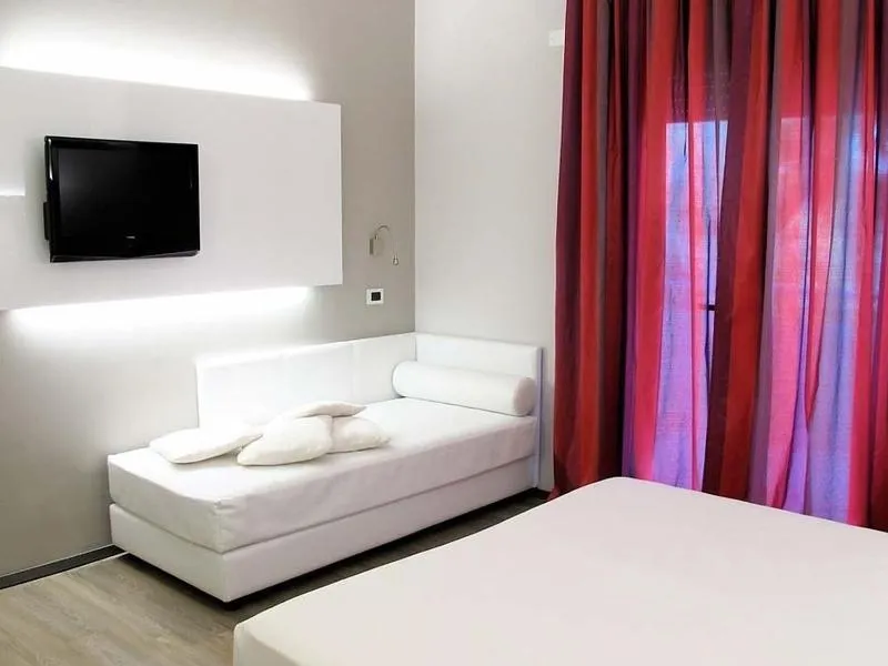 Bedroom, Bed in Hotel Maddalena