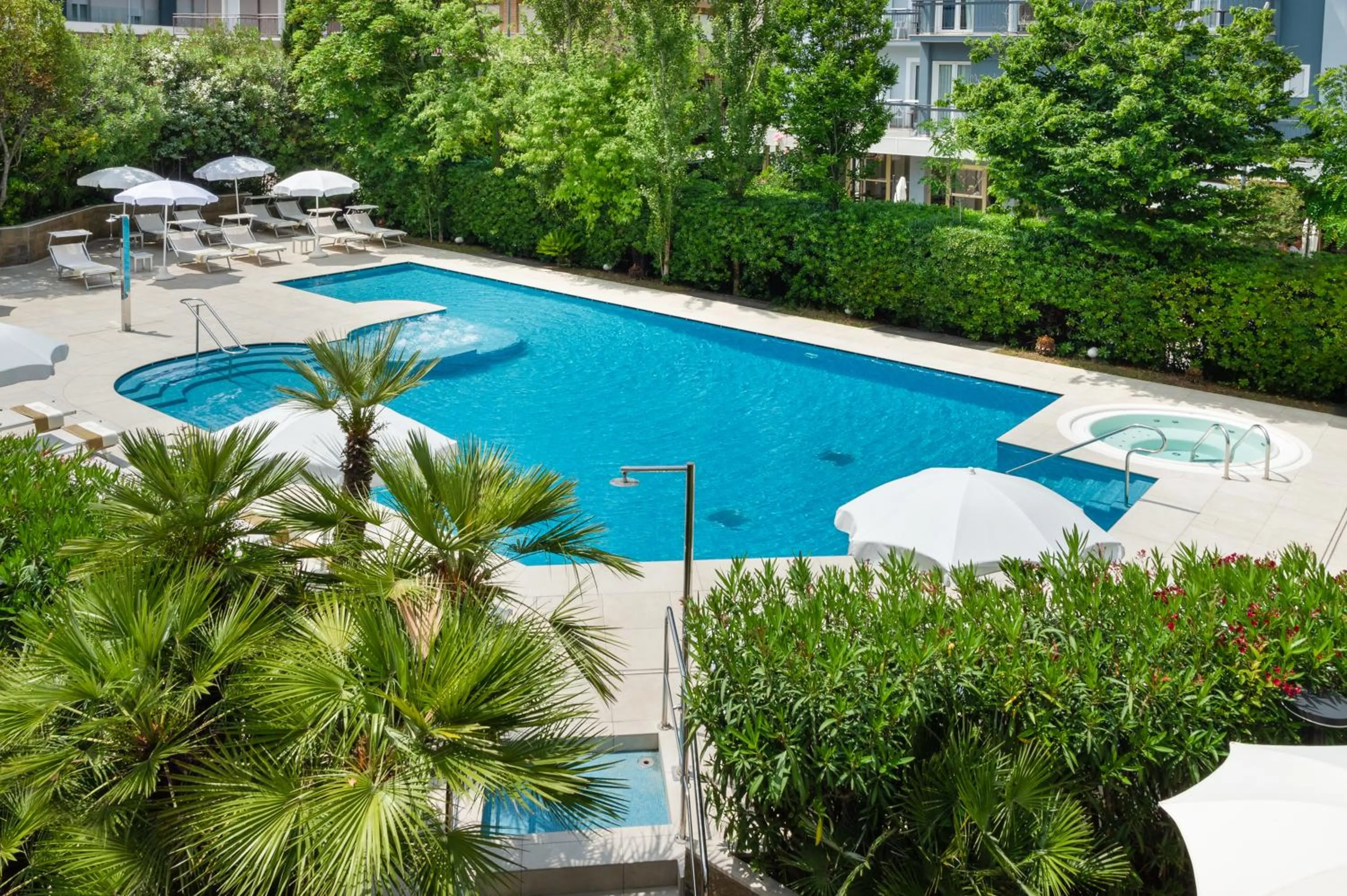 Swimming pool in Hotel Maddalena