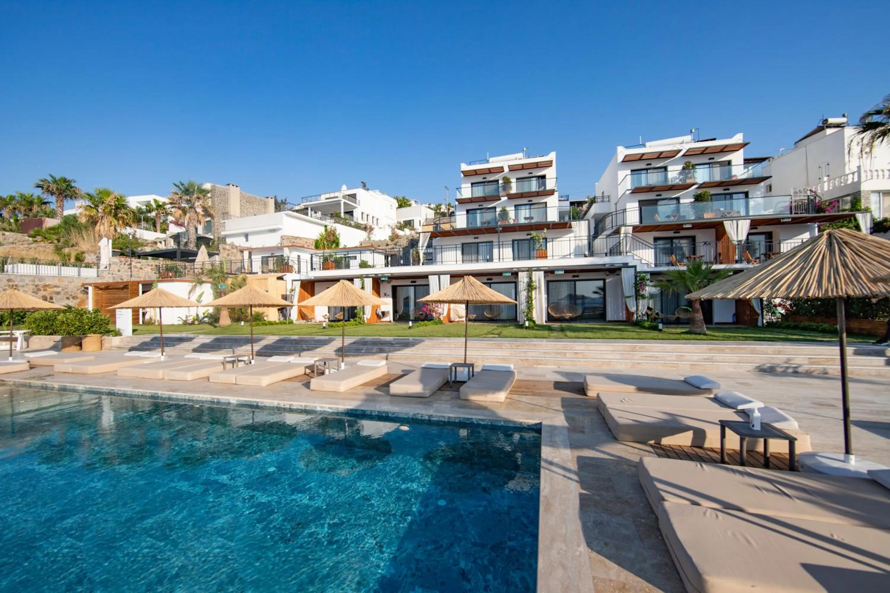 Property building, Swimming Pool in niXie Hotel & Beach - Adult Only