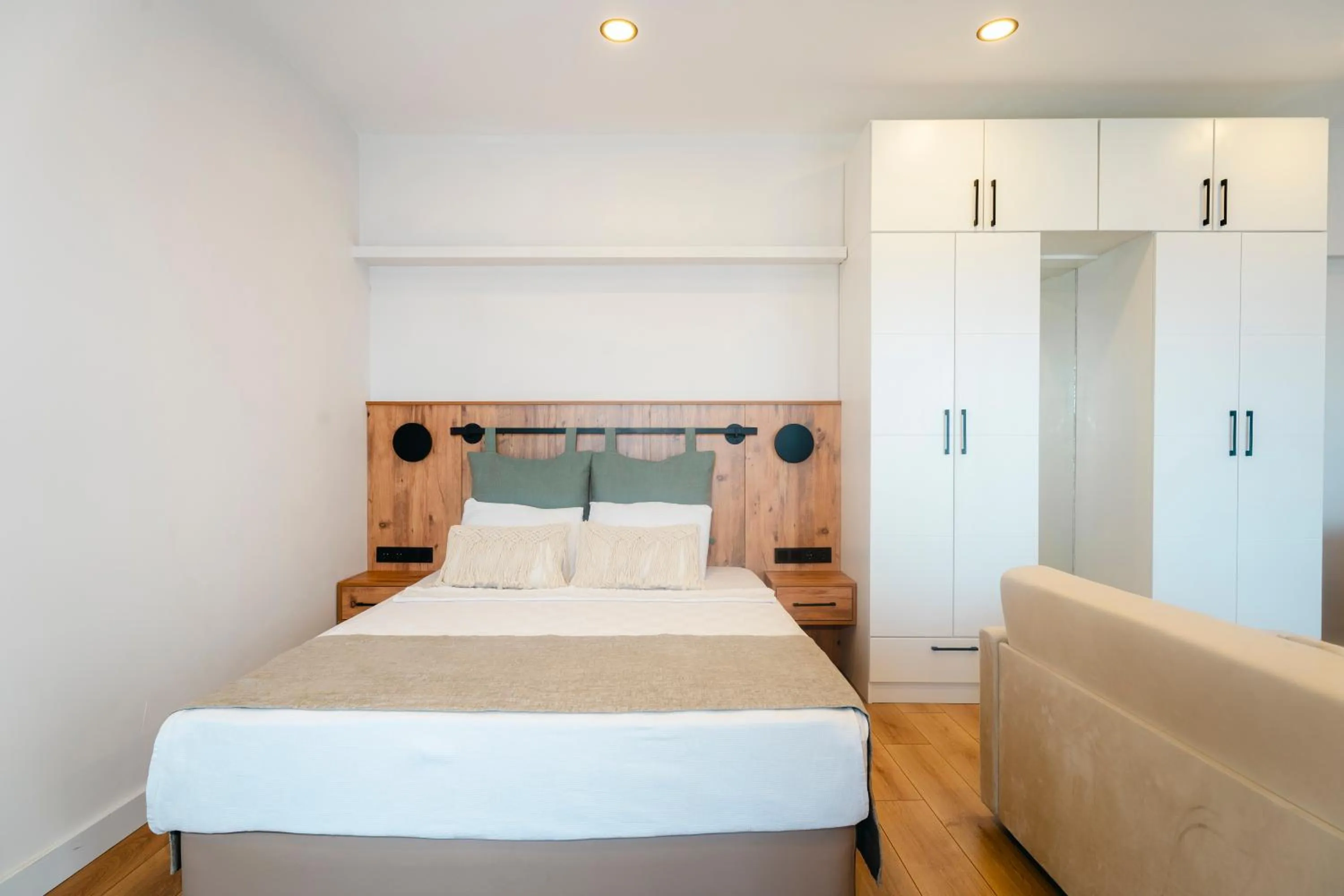 Bed in niXie Hotel & Beach - Adult Only