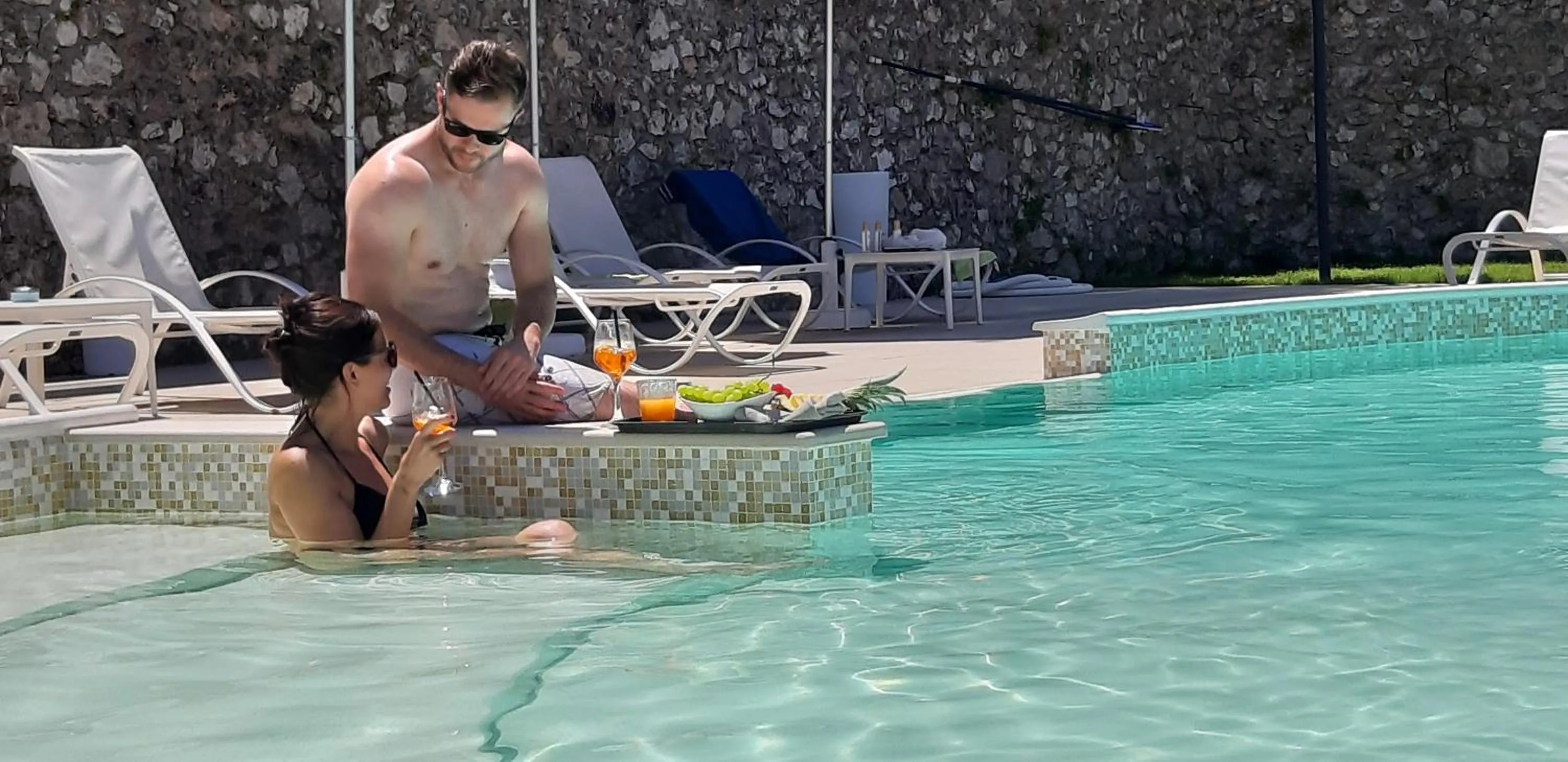 Swimming pool in La Locanda della Castellana adults only