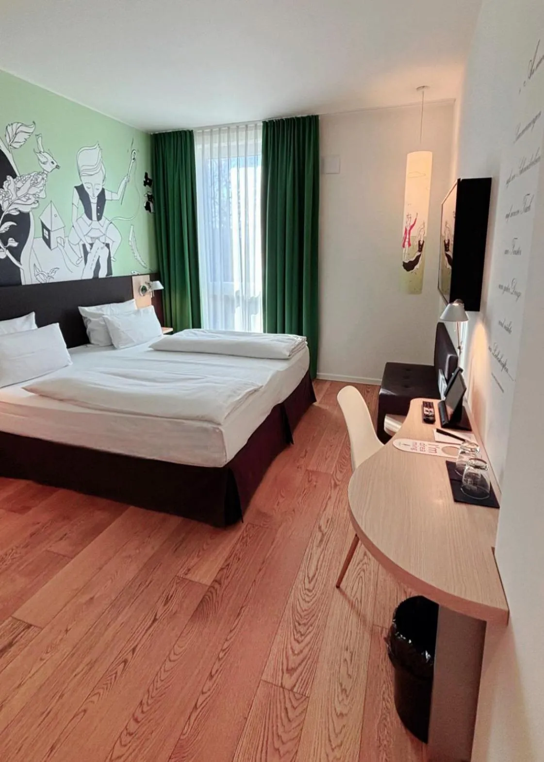 Bathroom, Bed in Grimm´s Berlin Potsdam