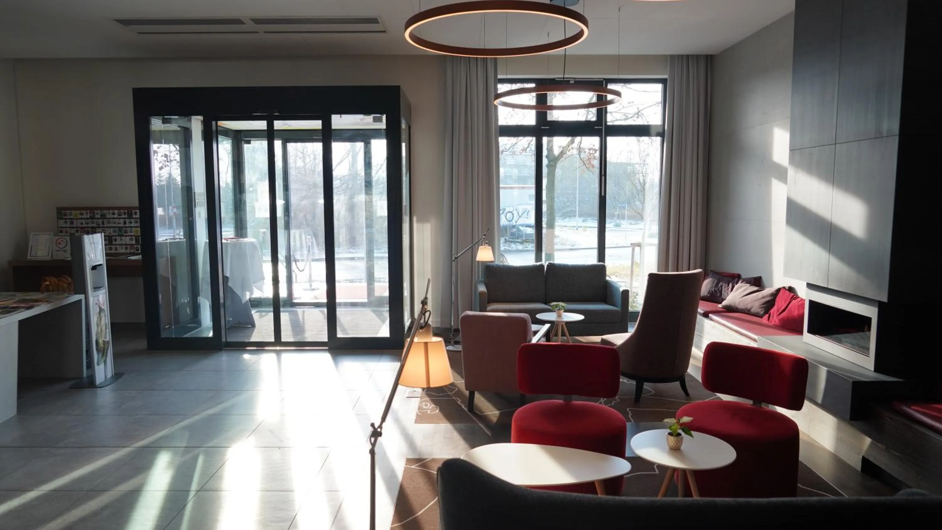 Lobby or reception in Grimm´s Berlin Potsdam