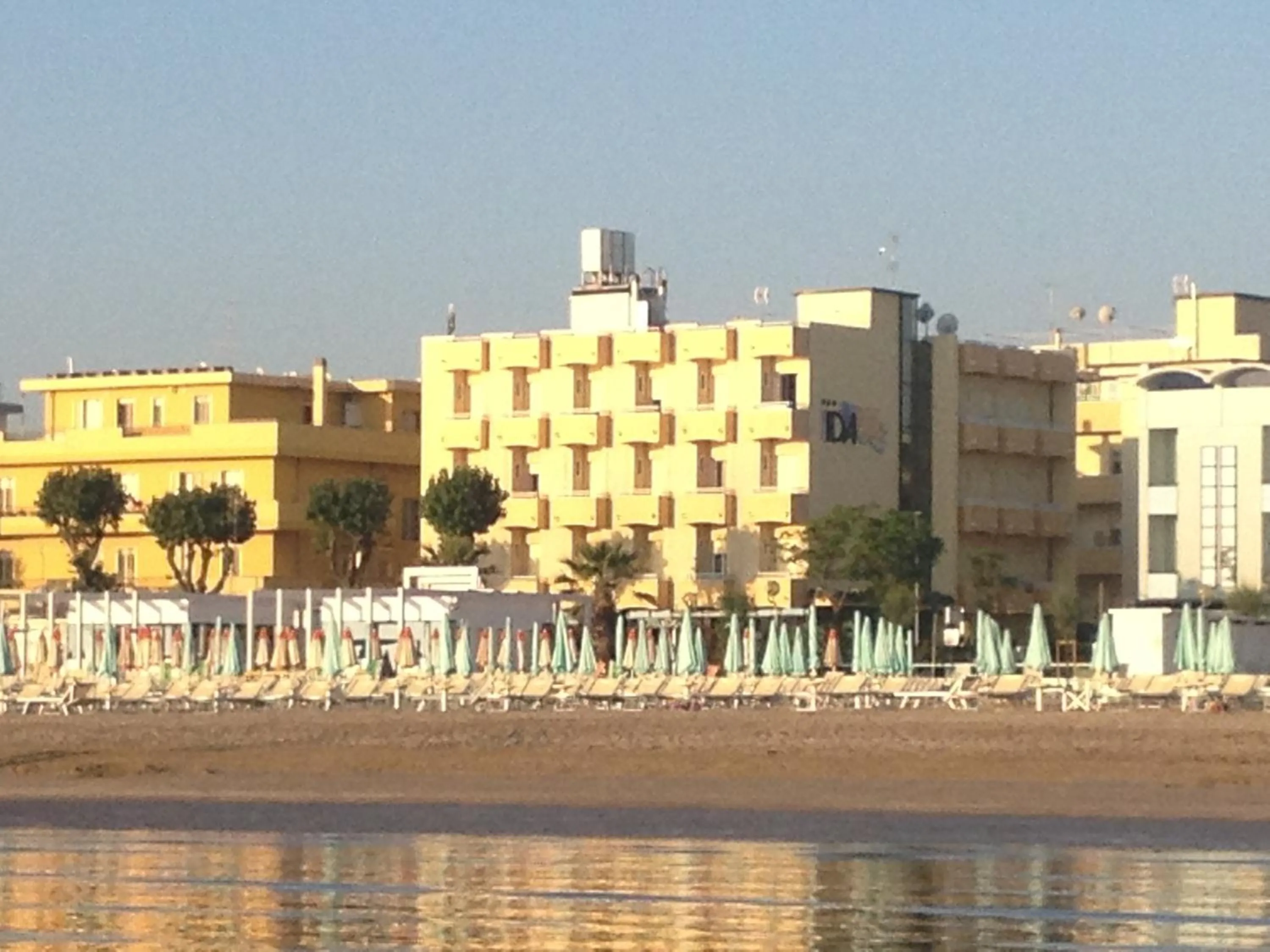 Beach in Hotel Ida