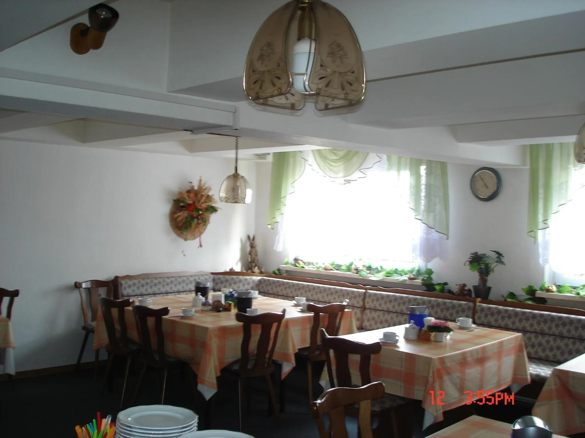 Dining area in Pension zum Schwanenteich