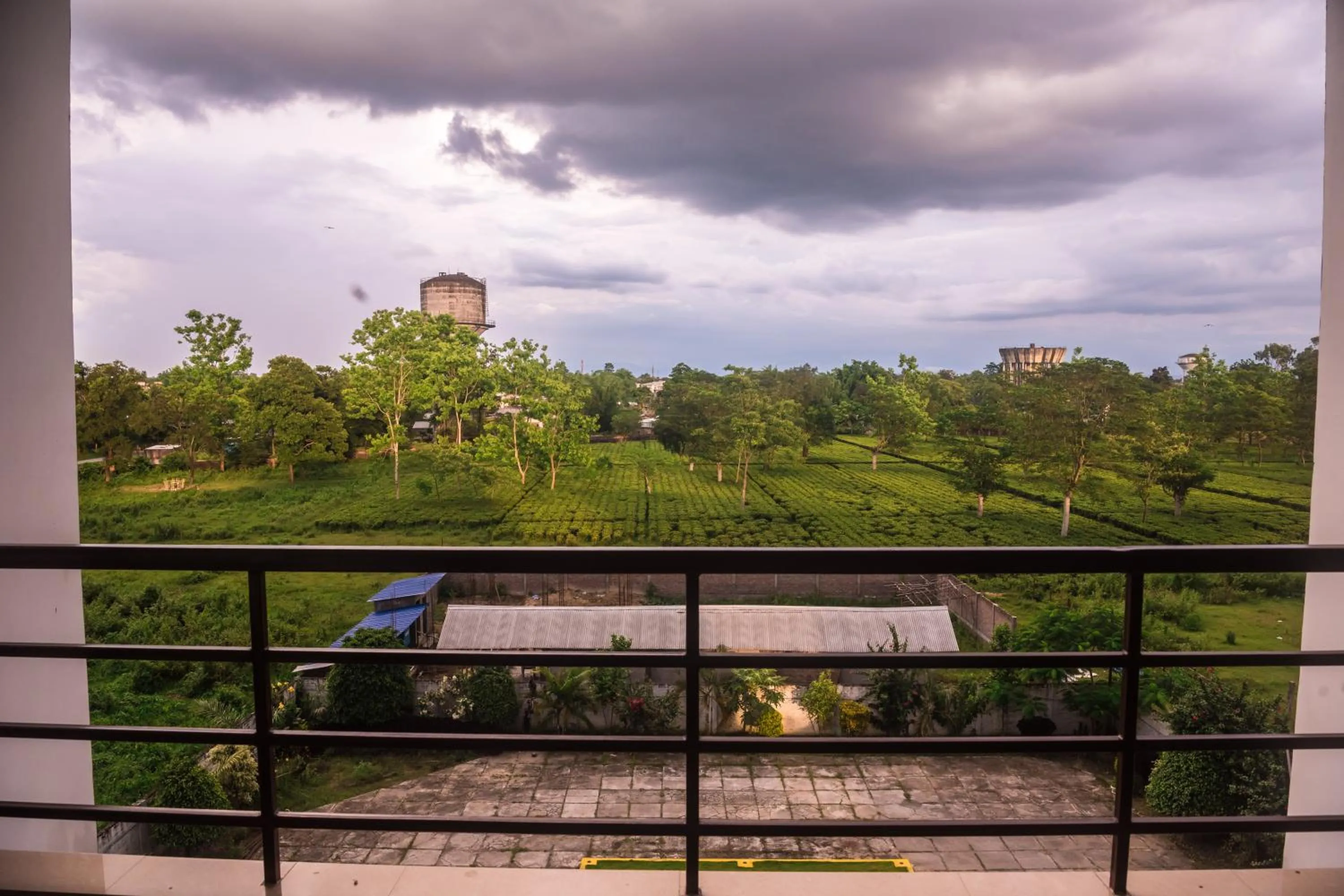 Balcony/Terrace in Hotel Aatreyee