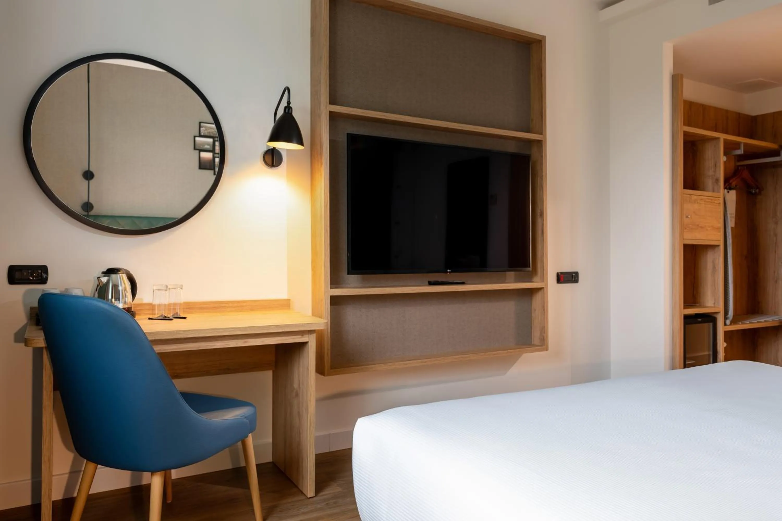 TV and multimedia, Bed in Hilton Garden Inn Milan Malpensa