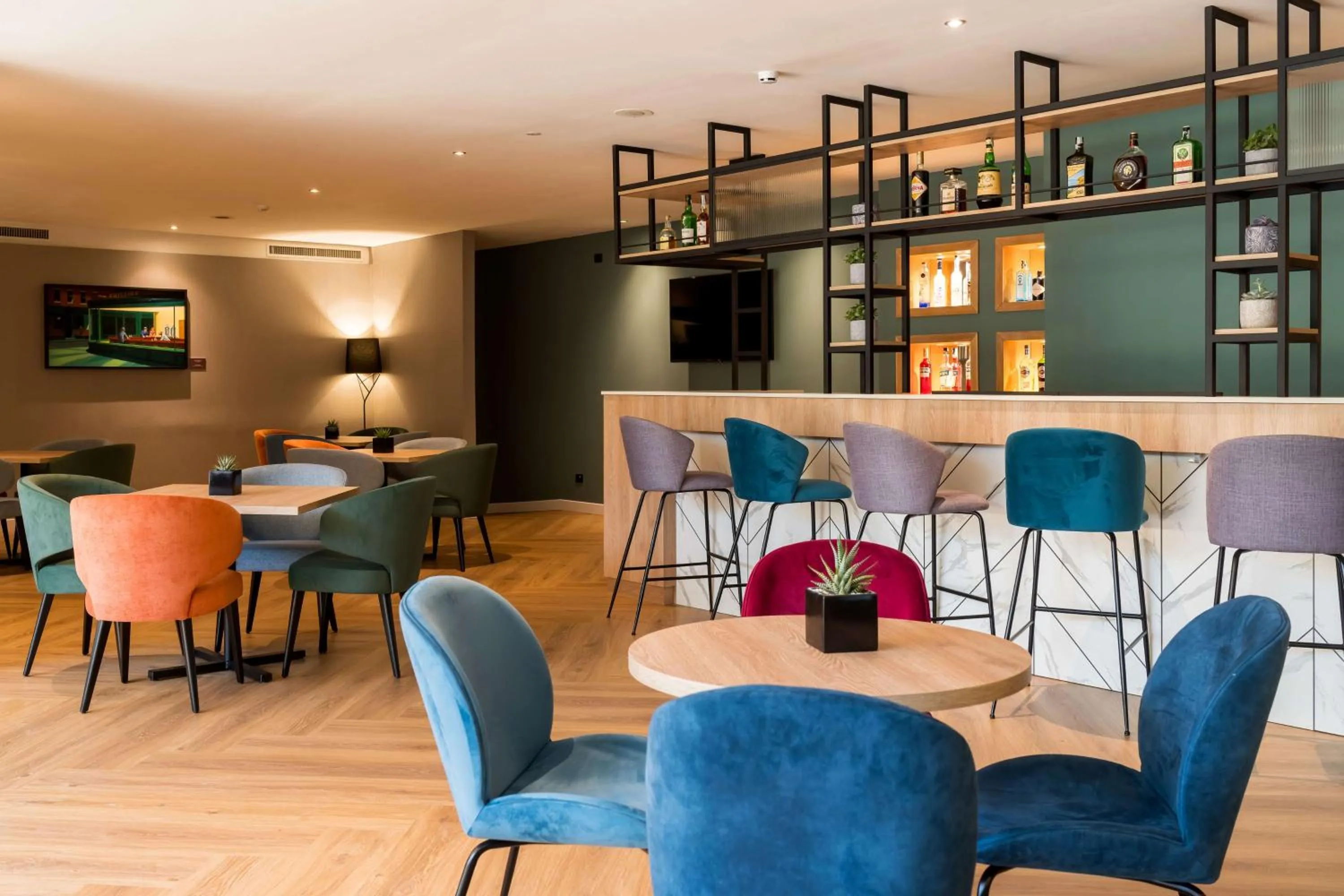Lounge or bar in Hilton Garden Inn Milan Malpensa