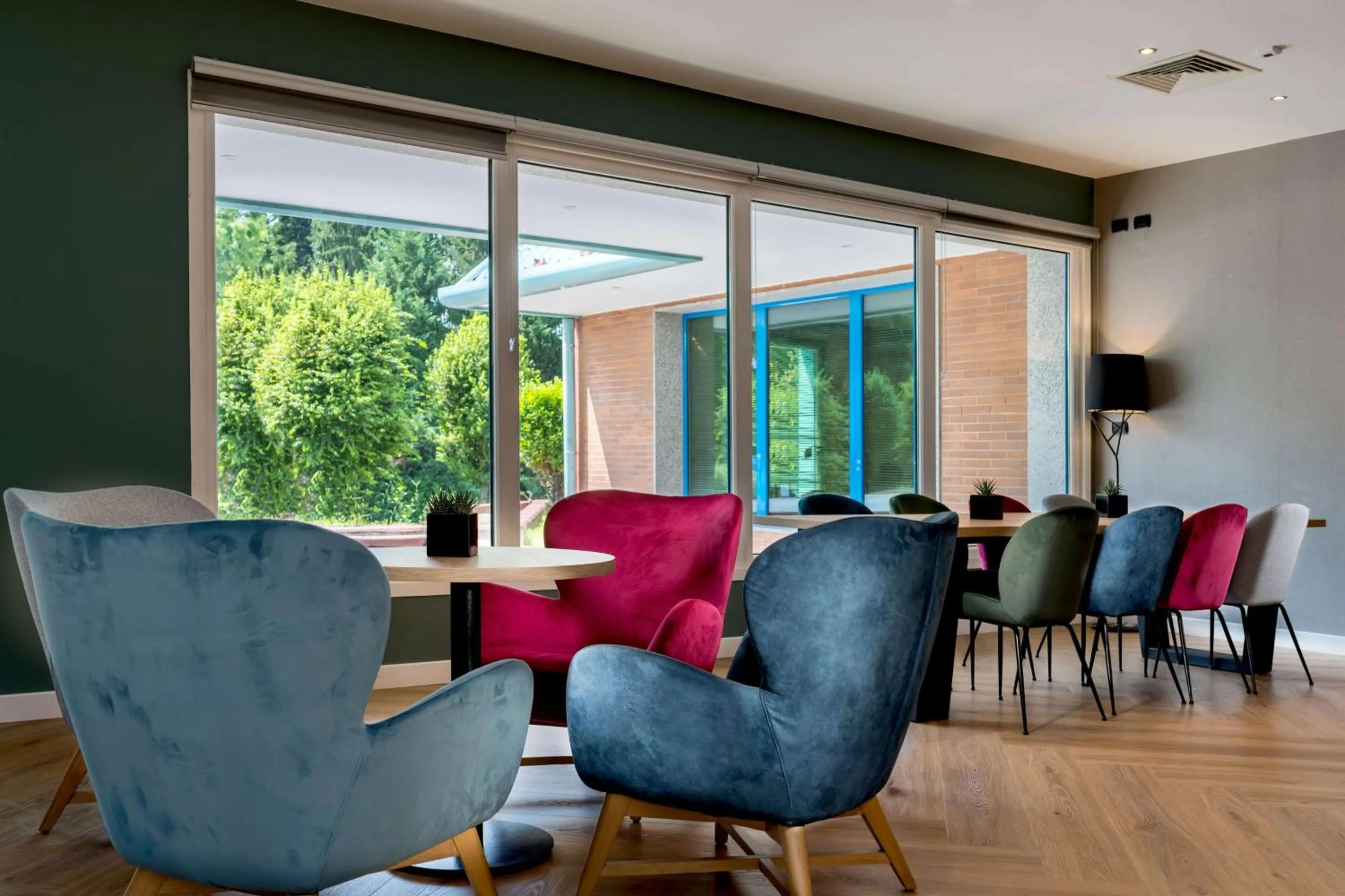 Lobby or reception in Hilton Garden Inn Milan Malpensa