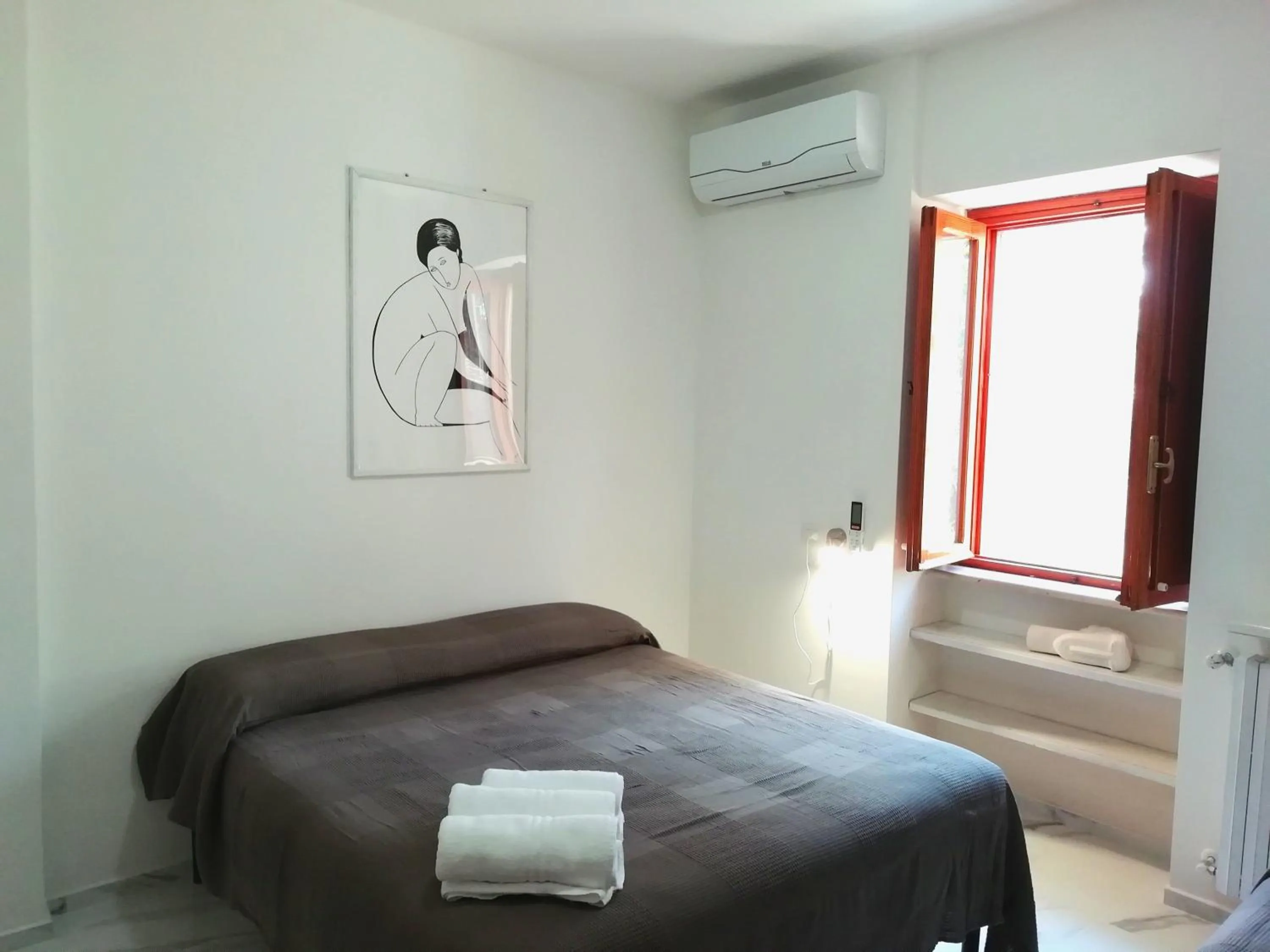 Bed in B&B L'Altare Bianco