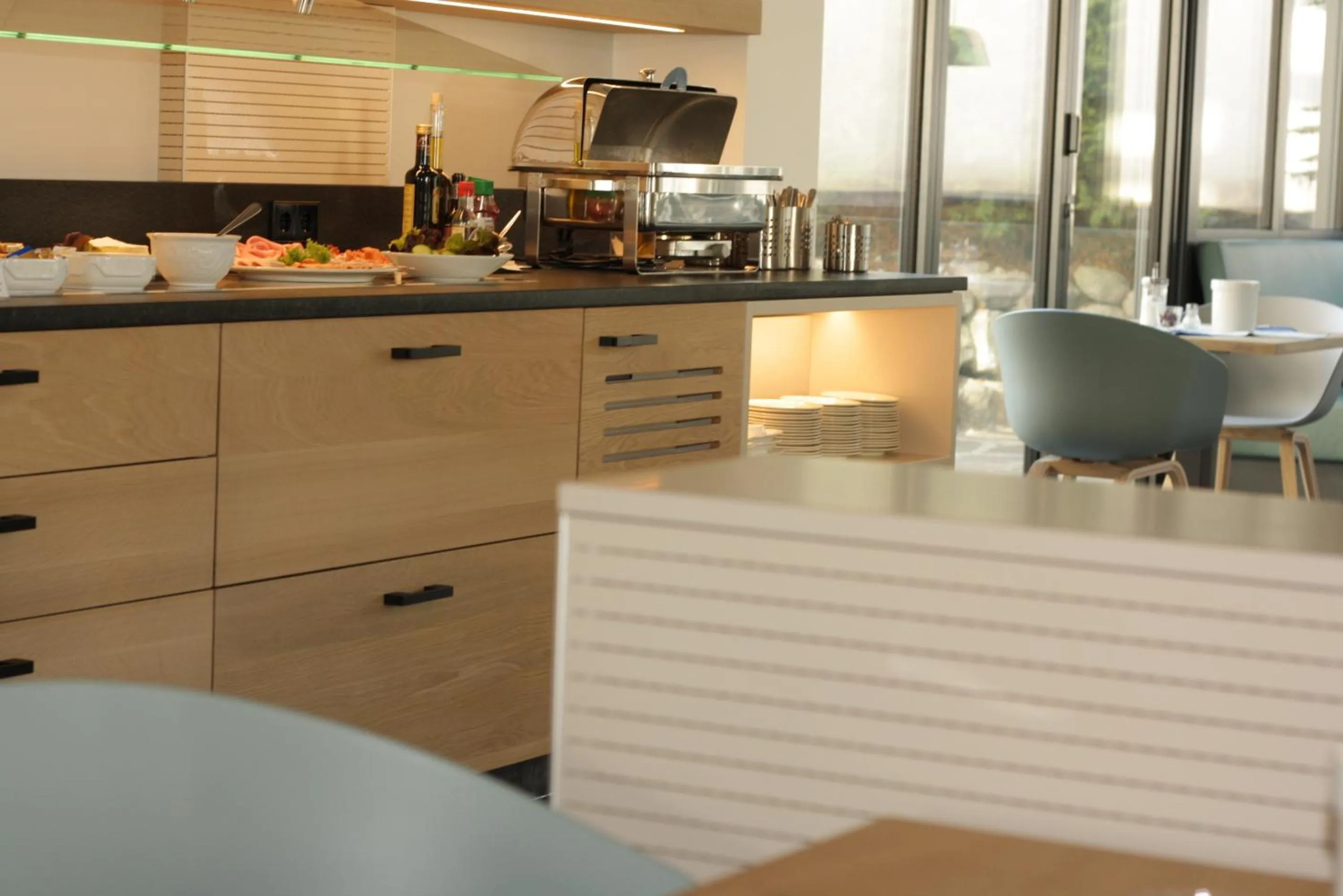 Buffet breakfast in Hotel Waldhorn