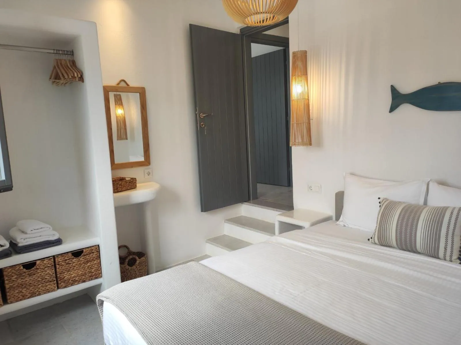 Bed in Krotiri View Paros