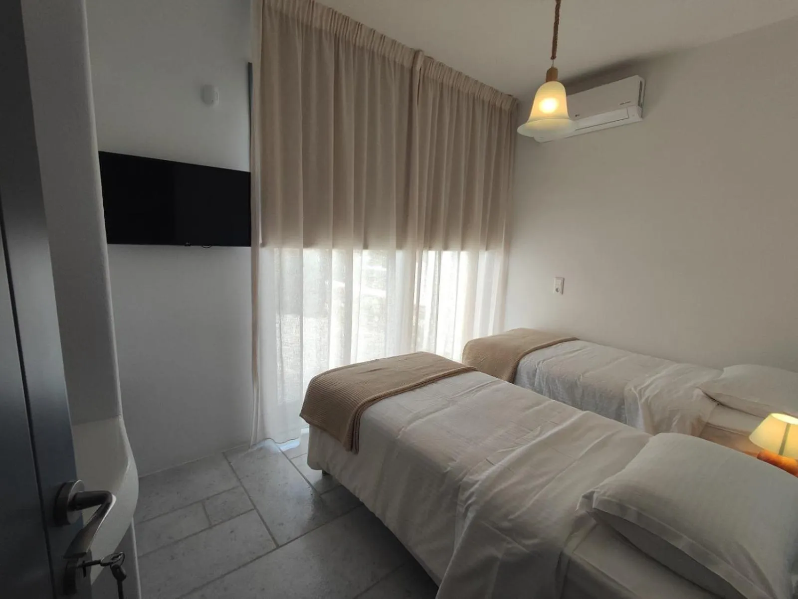 Bed in Krotiri View Paros