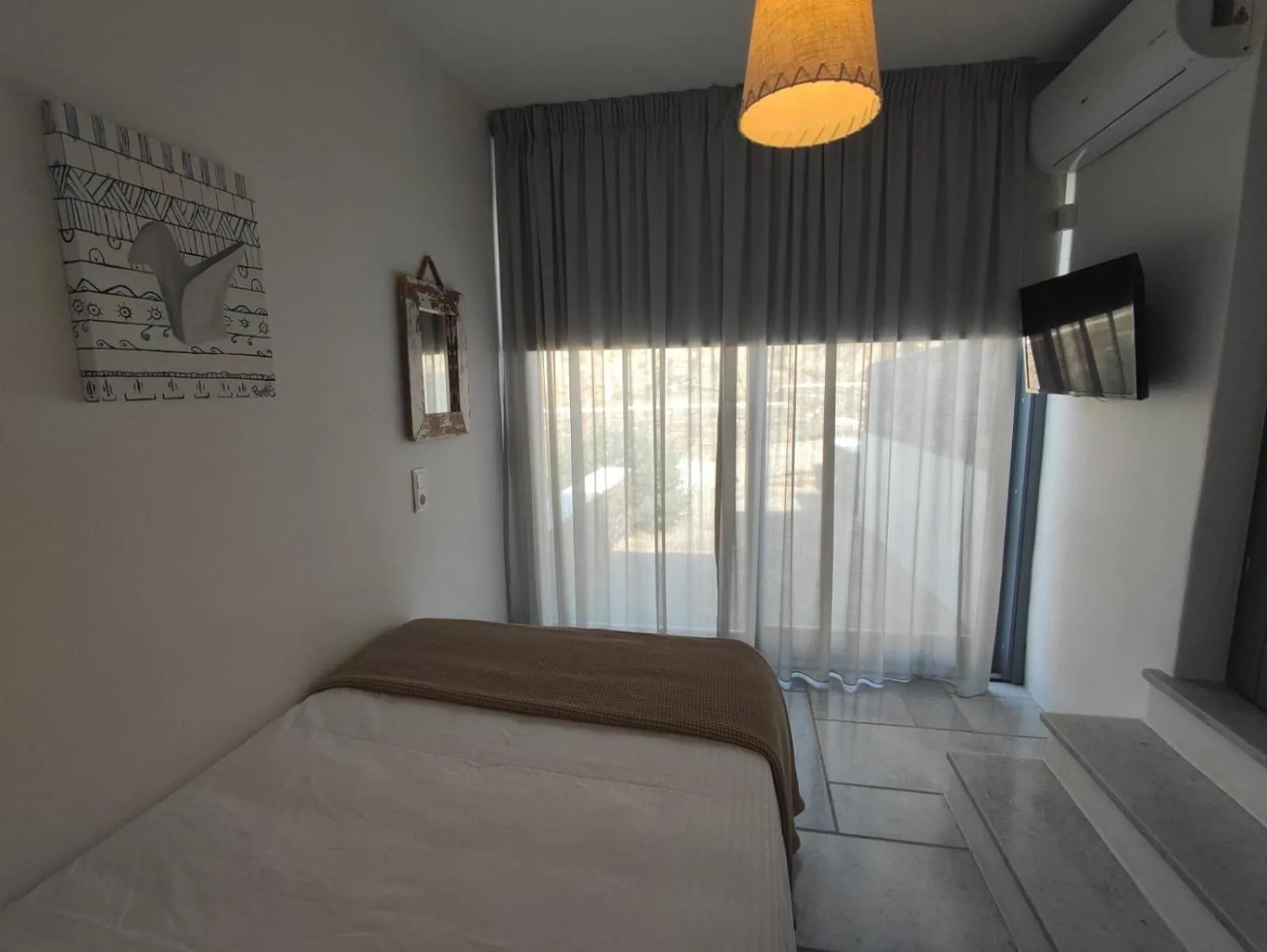 Bed in Krotiri View Paros