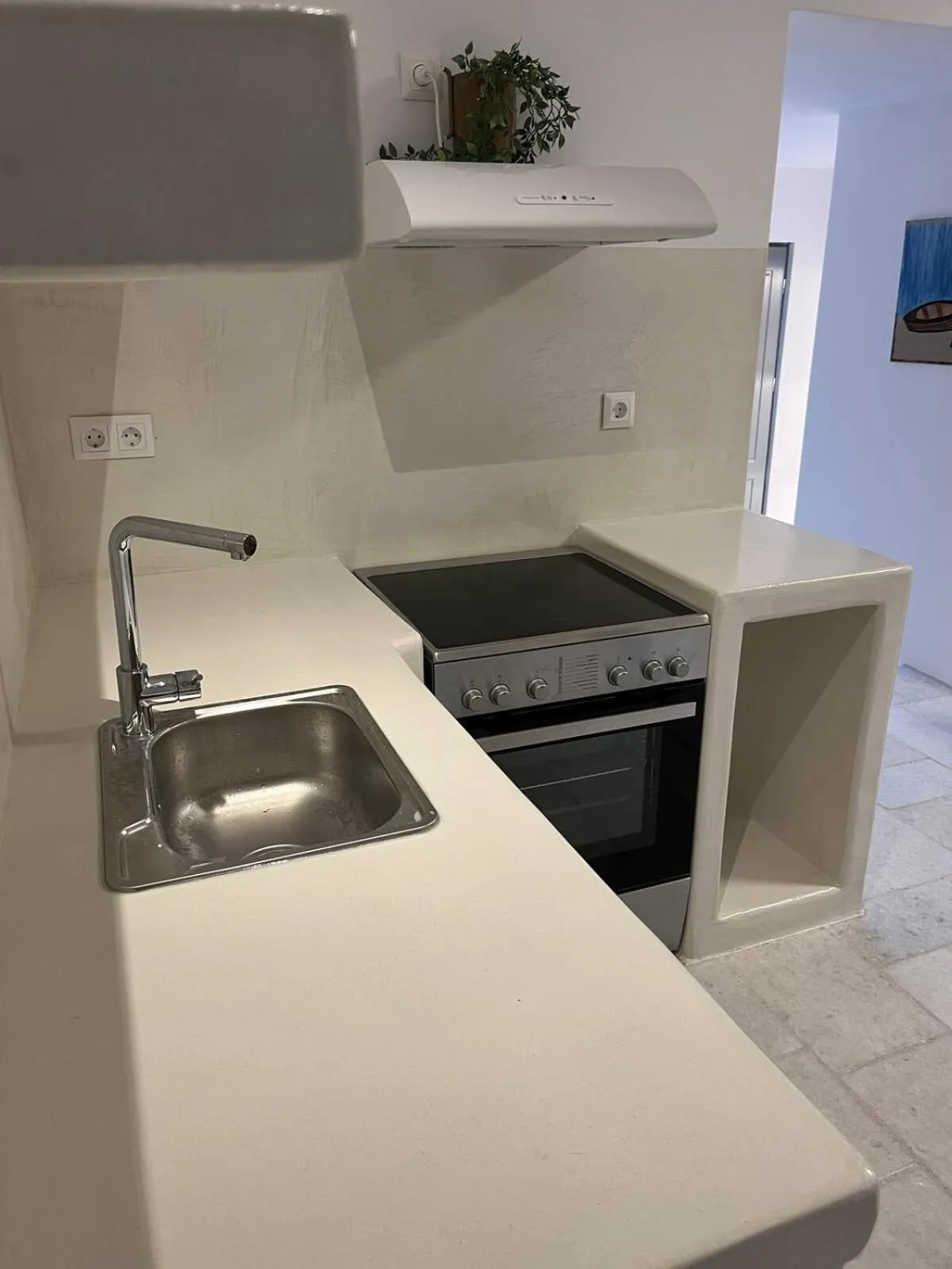 Kitchen or kitchenette in Krotiri View Paros