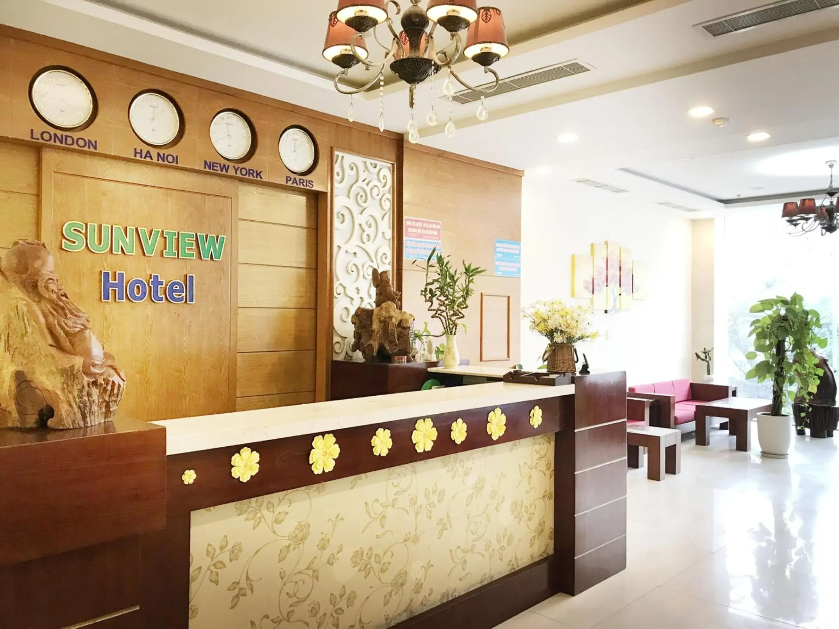 Lobby or reception in Sunview Beach Hotel Danang Lobby or reception in Sunview Beach Hotel Danang