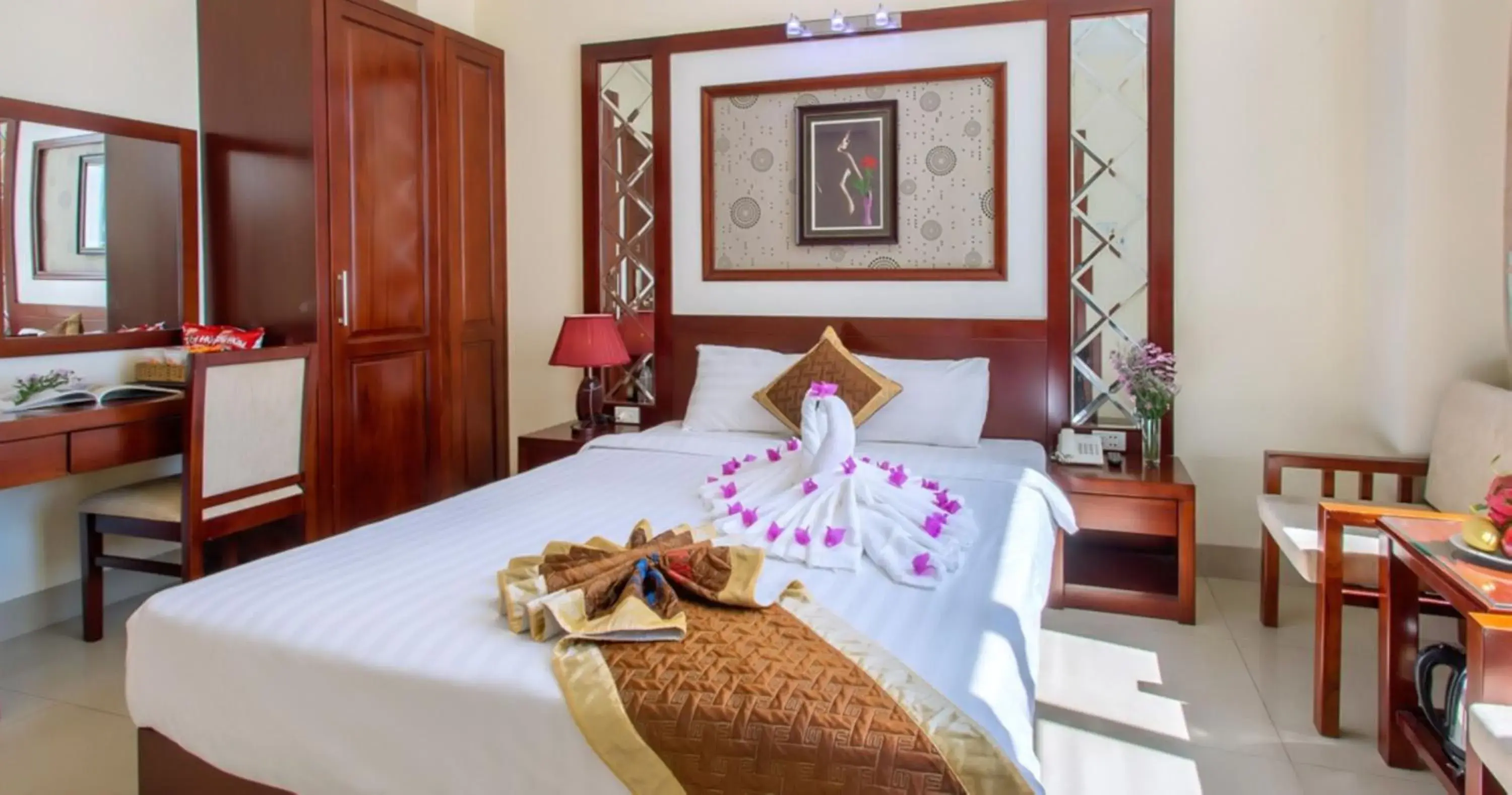 Bed in Sunview Beach Hotel Danang Bed in Sunview Beach Hotel Danang