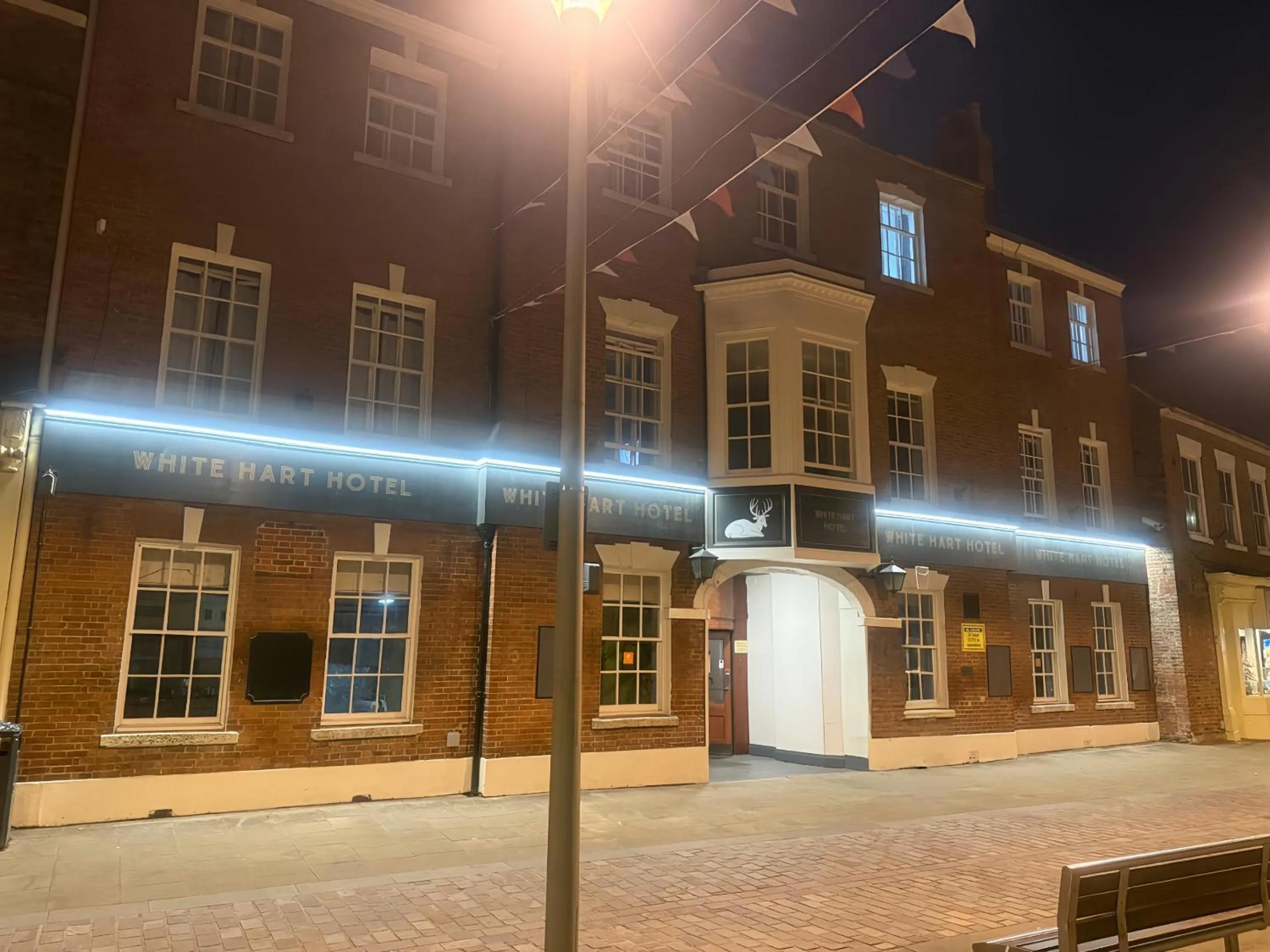 Lobby or reception in White Hart Hotel