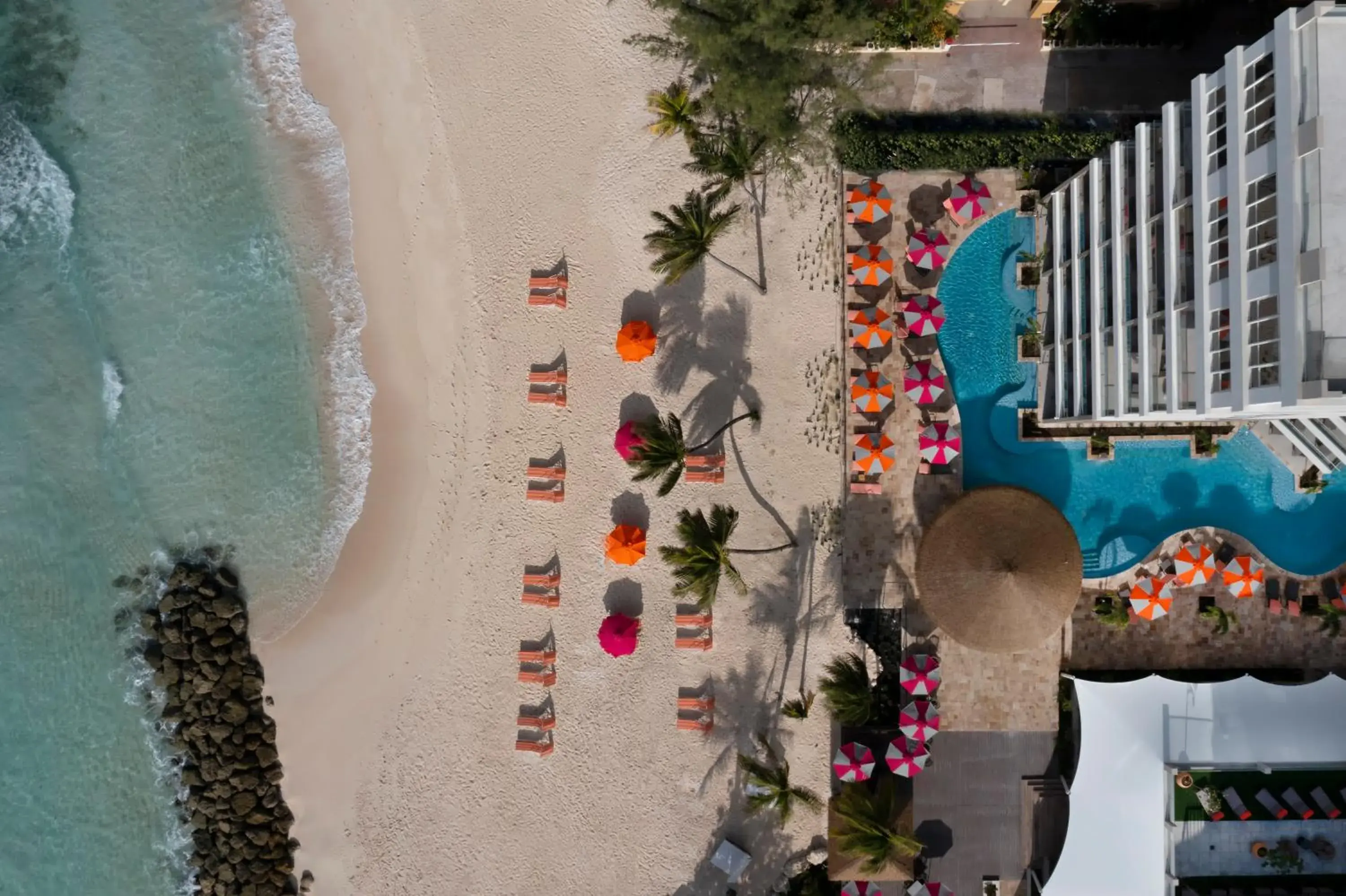 Bird's eye view in O2 Beach Club & Spa All Inclusive by Ocean Hotels Bird's eye view in O2 Beach Club & Spa All Inclusive by Ocean Hotels