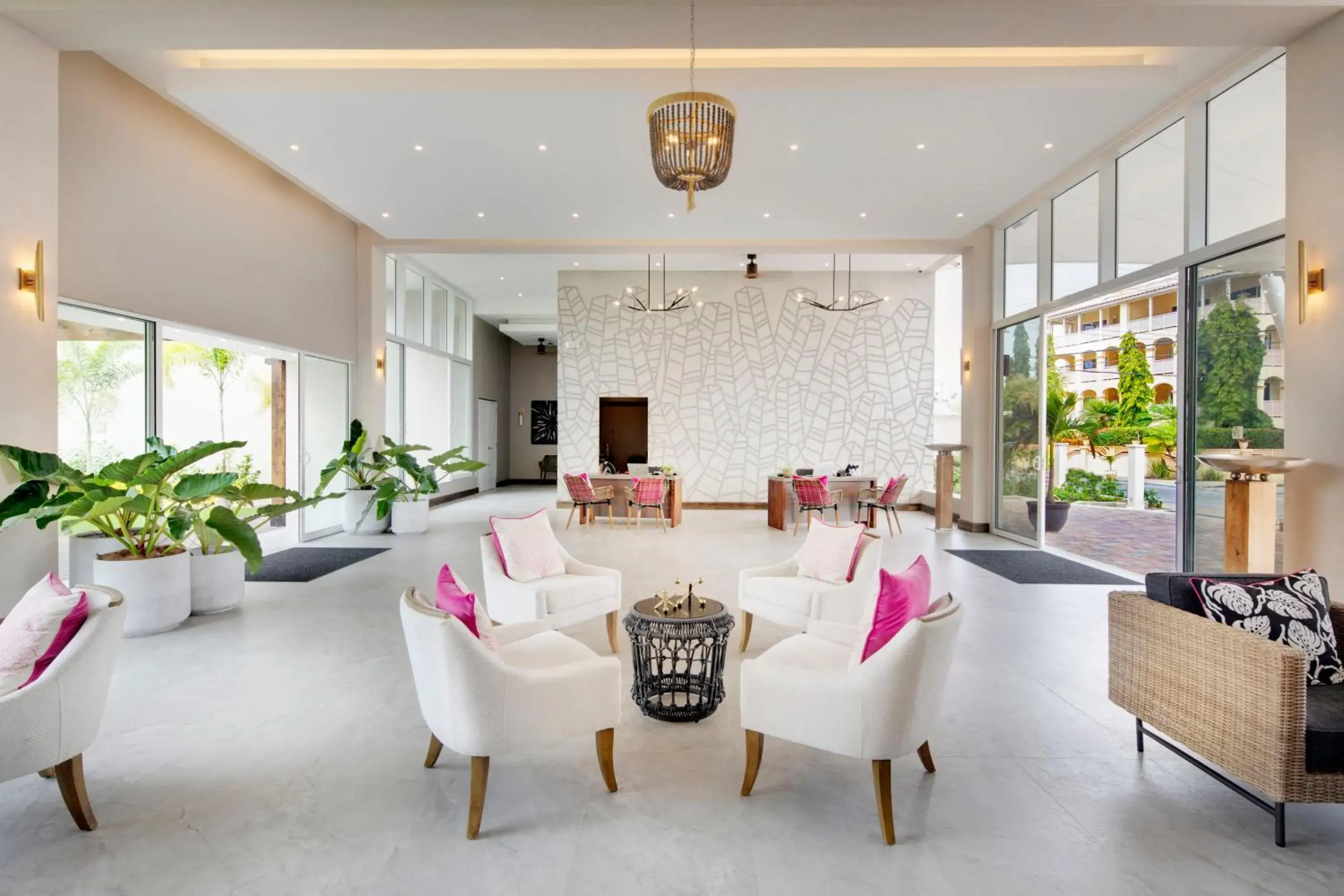 Lobby or reception in O2 Beach Club & Spa All Inclusive by Ocean Hotels Lobby or reception in O2 Beach Club & Spa All Inclusive by Ocean Hotels