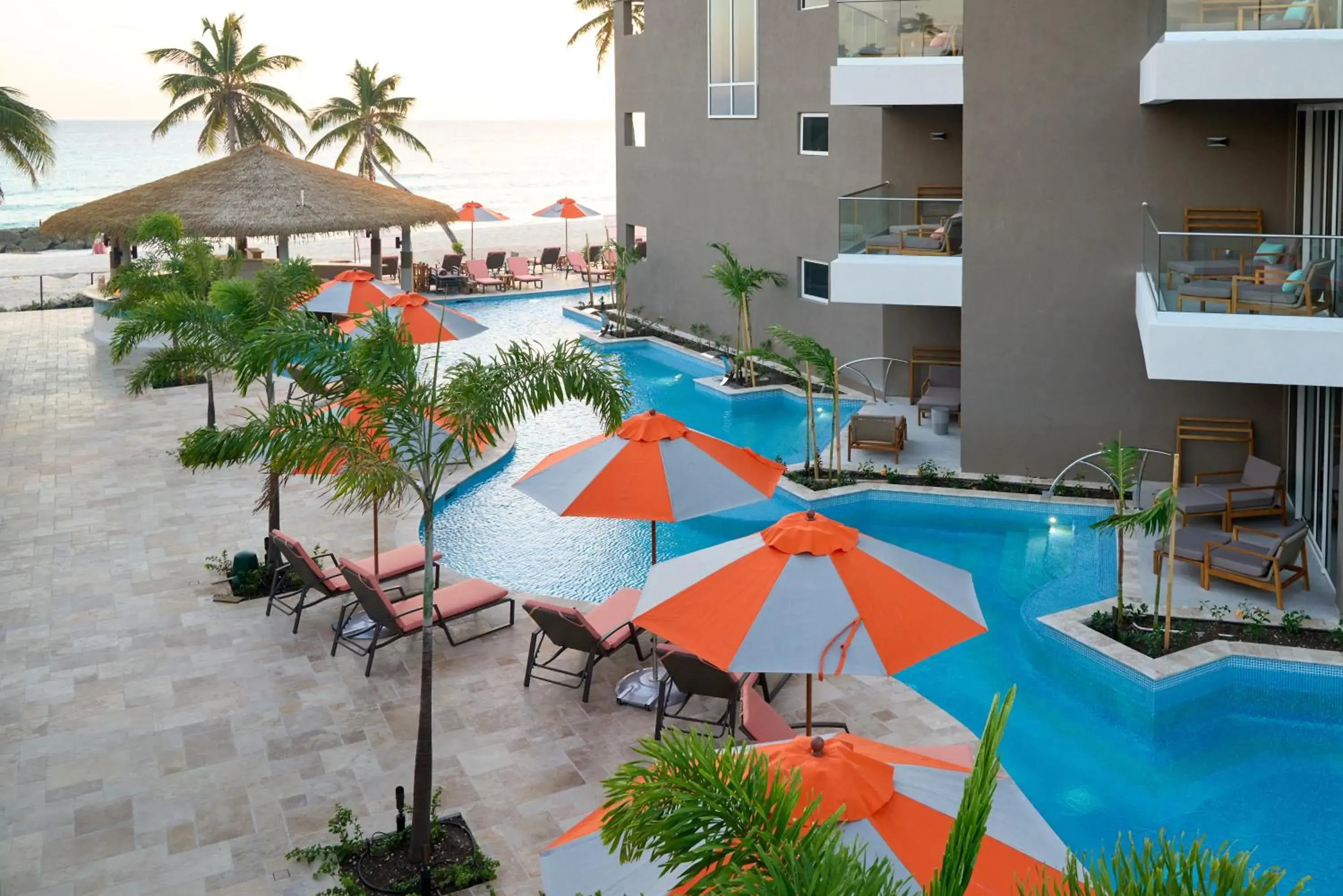 Swimming pool in O2 Beach Club & Spa All Inclusive by Ocean Hotels Swimming pool in O2 Beach Club & Spa All Inclusive by Ocean Hotels