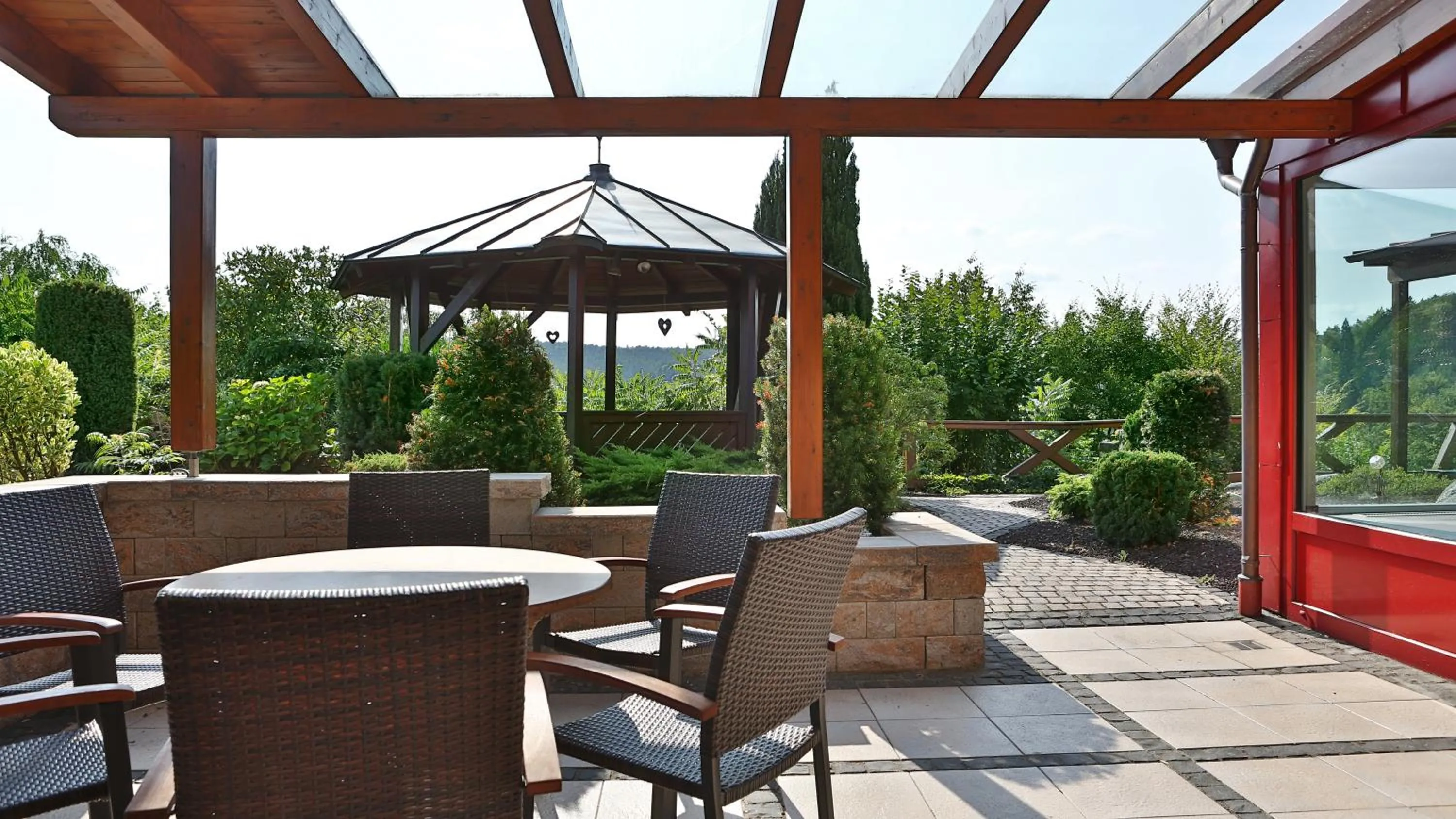 Seating area in PANORAMA Hotel Heimbuchenthal
